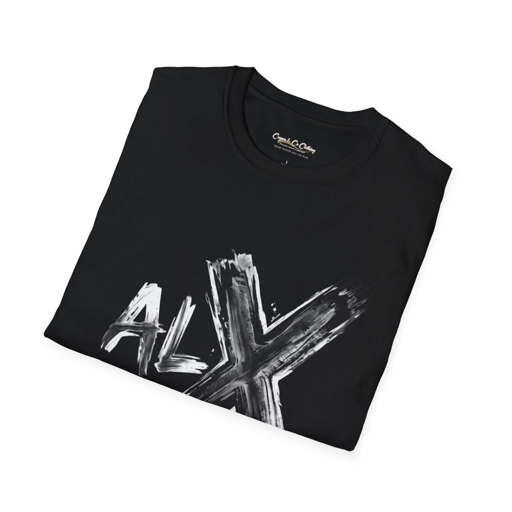 Paint Brush X T‑Shirt — Name "Alex" Graphic Tee