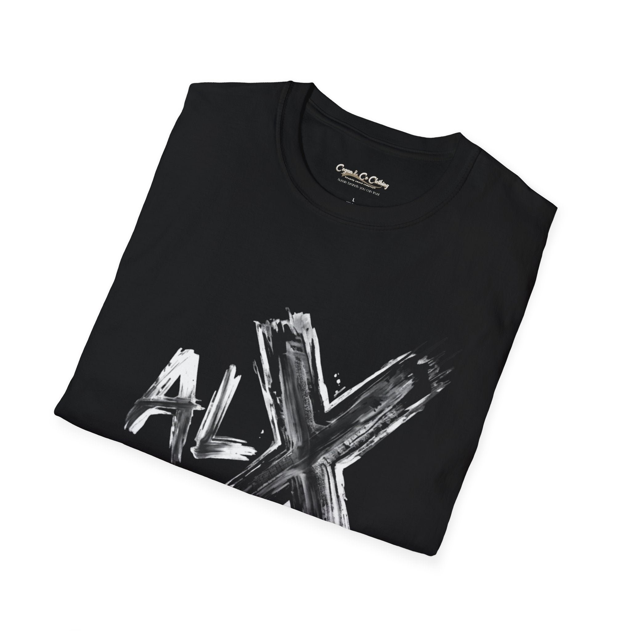 Paint Brush X T‑Shirt — Name "Alex" Graphic Tee