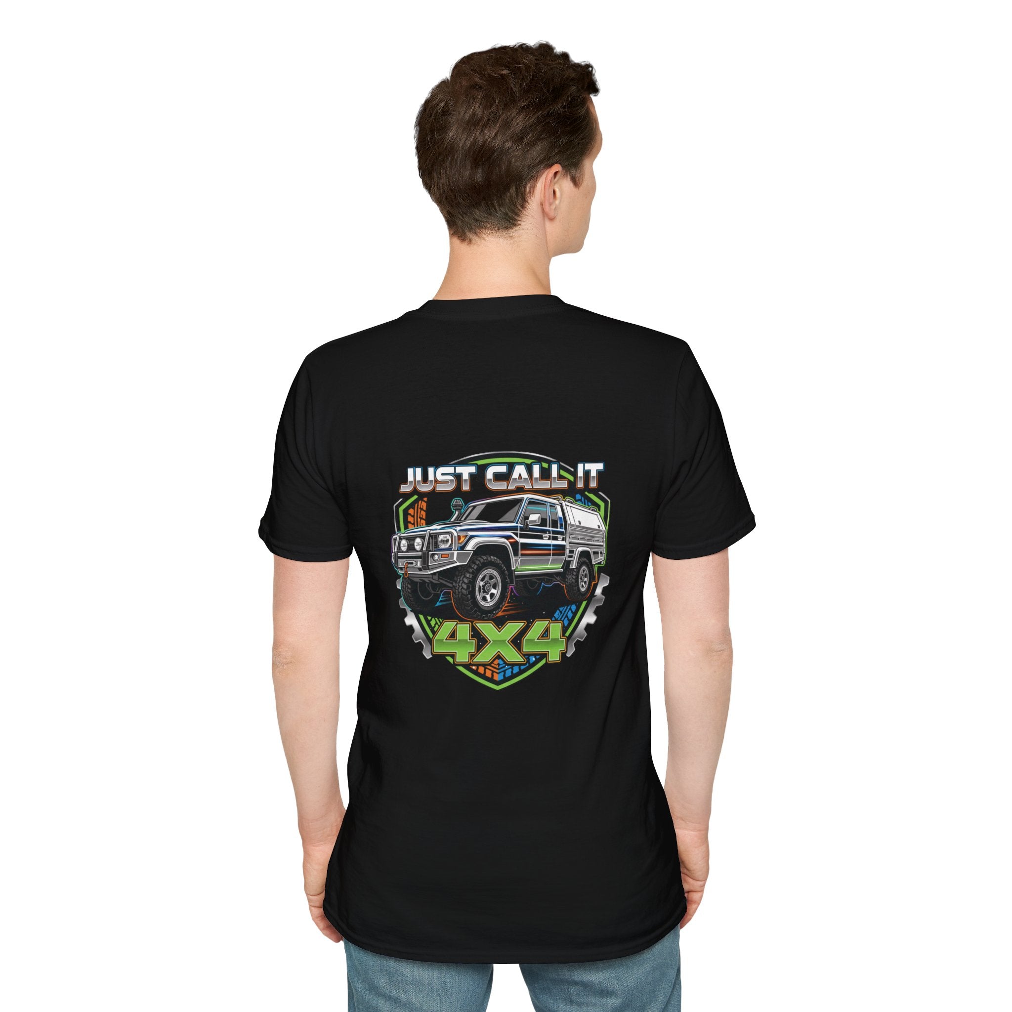 4x4 Offroad Logo T-Shirt — “Just Call It 4x4” Casual Tee
