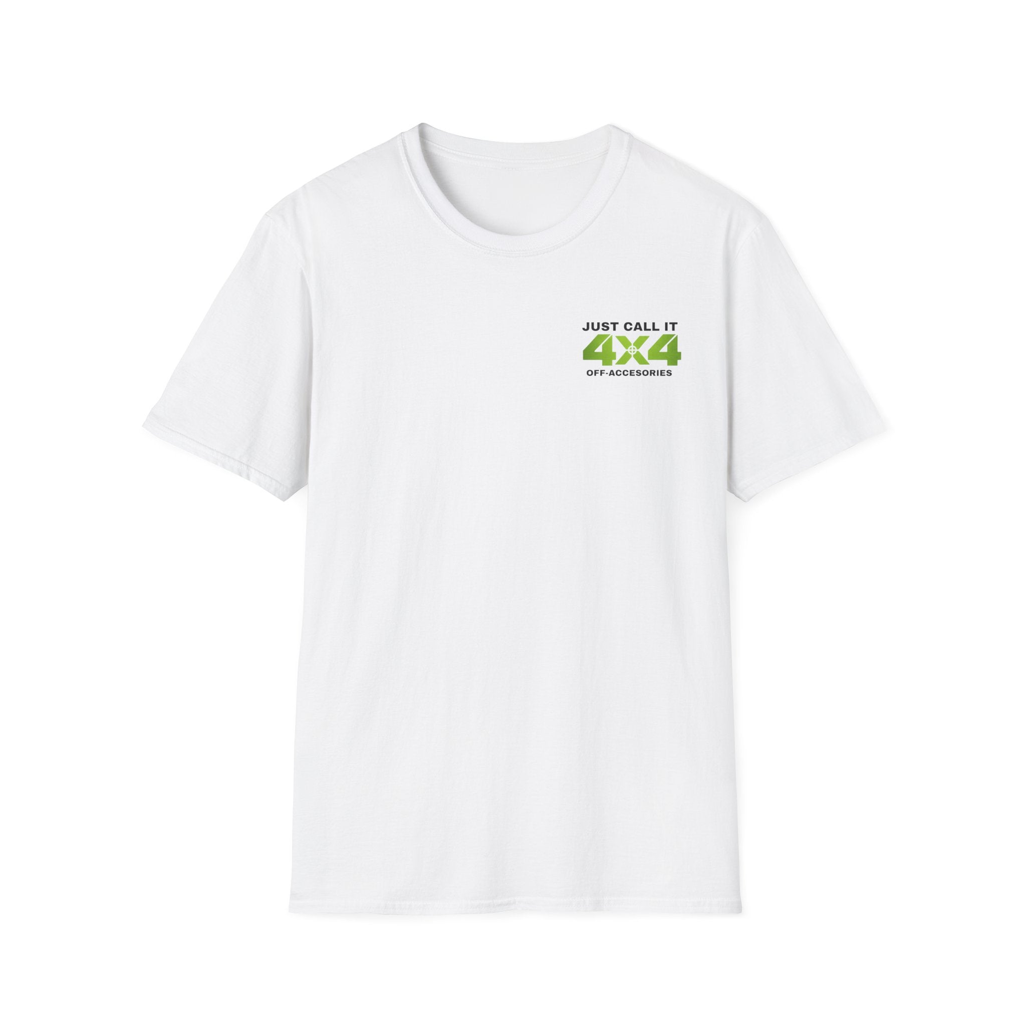 4x4 Off-Road T-Shirt – "Just Call It 4x4" Green Logo 2