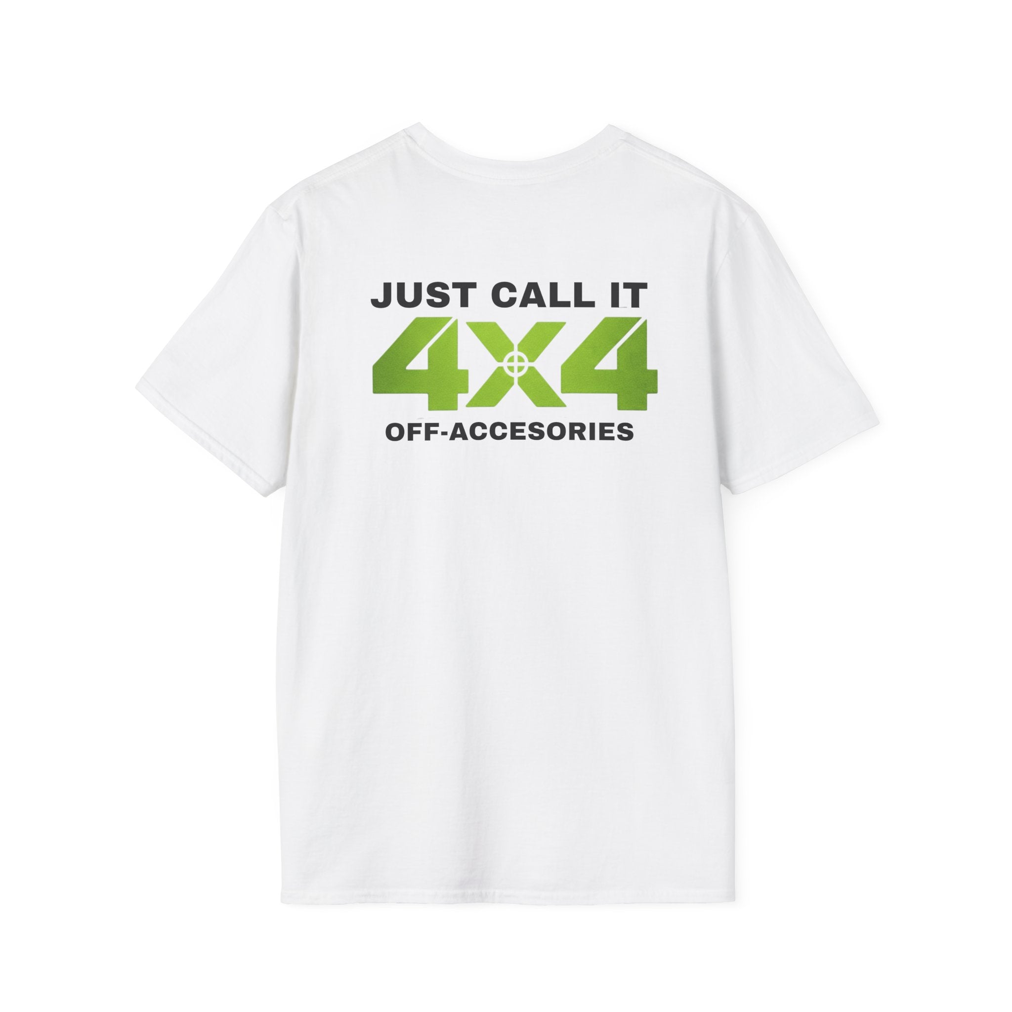 4x4 Off-Road T-Shirt – "Just Call It 4x4" Green Logo 2