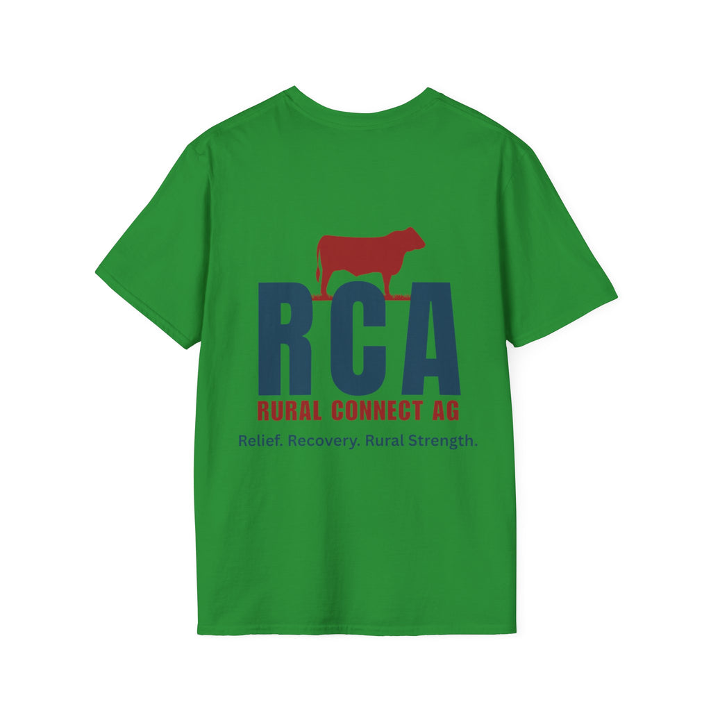 RCA Rural Connect Ag T-Shirt — Relief, Recovery, Unisex soft tee