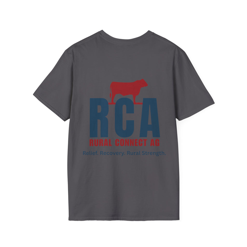 RCA Rural Connect Ag T-Shirt — Relief, Recovery, Unisex soft tee