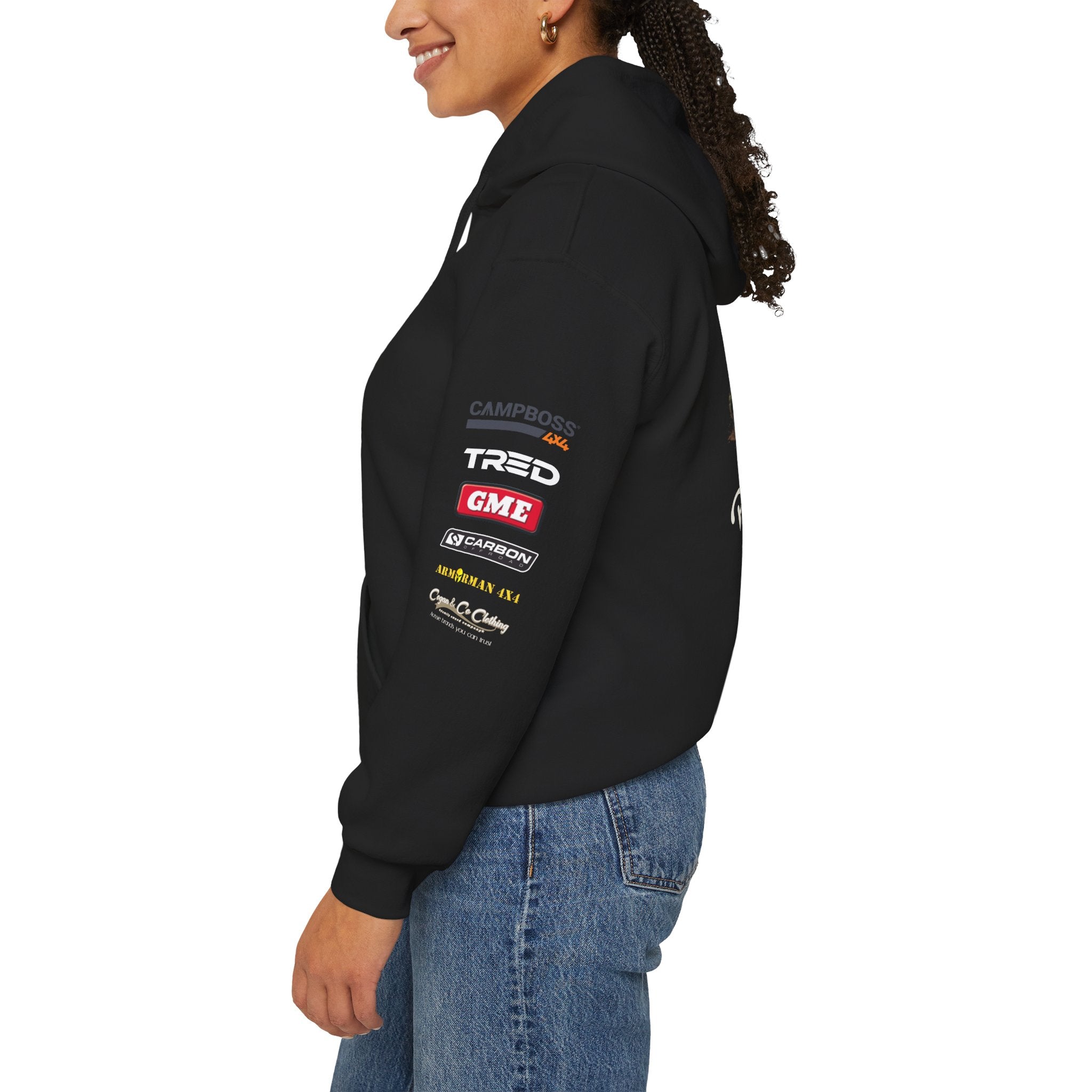 Bribie 4x4 centre Perfection before Progress Hoodie