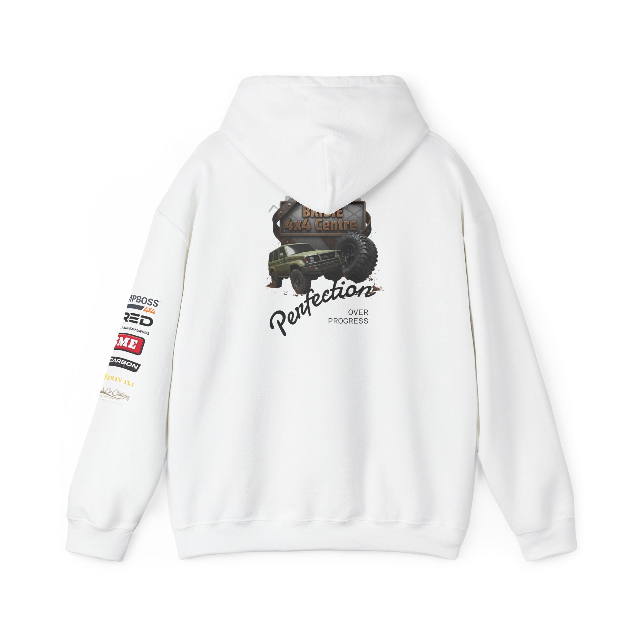 Bribie 4x4 Centre Hoodie — Off‑Road 4x4 Crew Sweatshirt