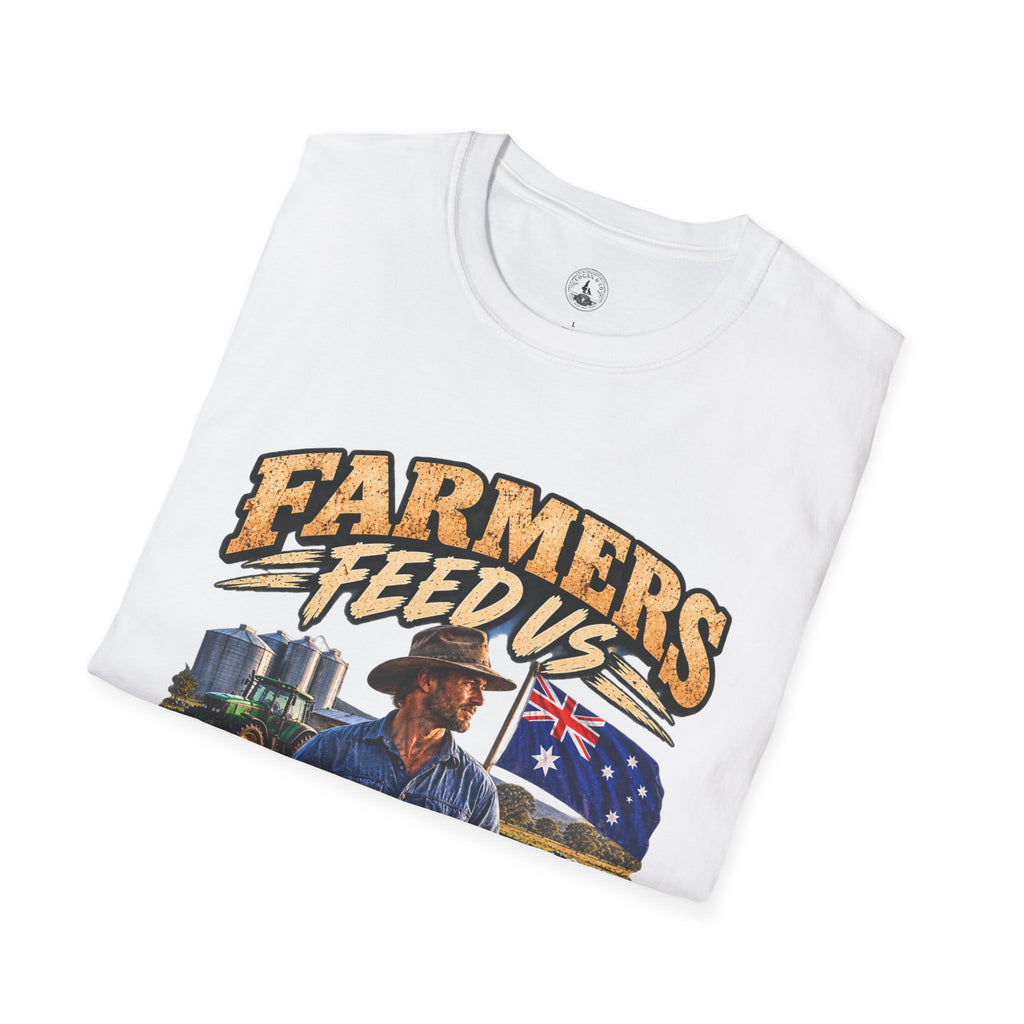 Farmers Feed Us “We Can’t Do Without Farmers” Agriculture T-Shirt