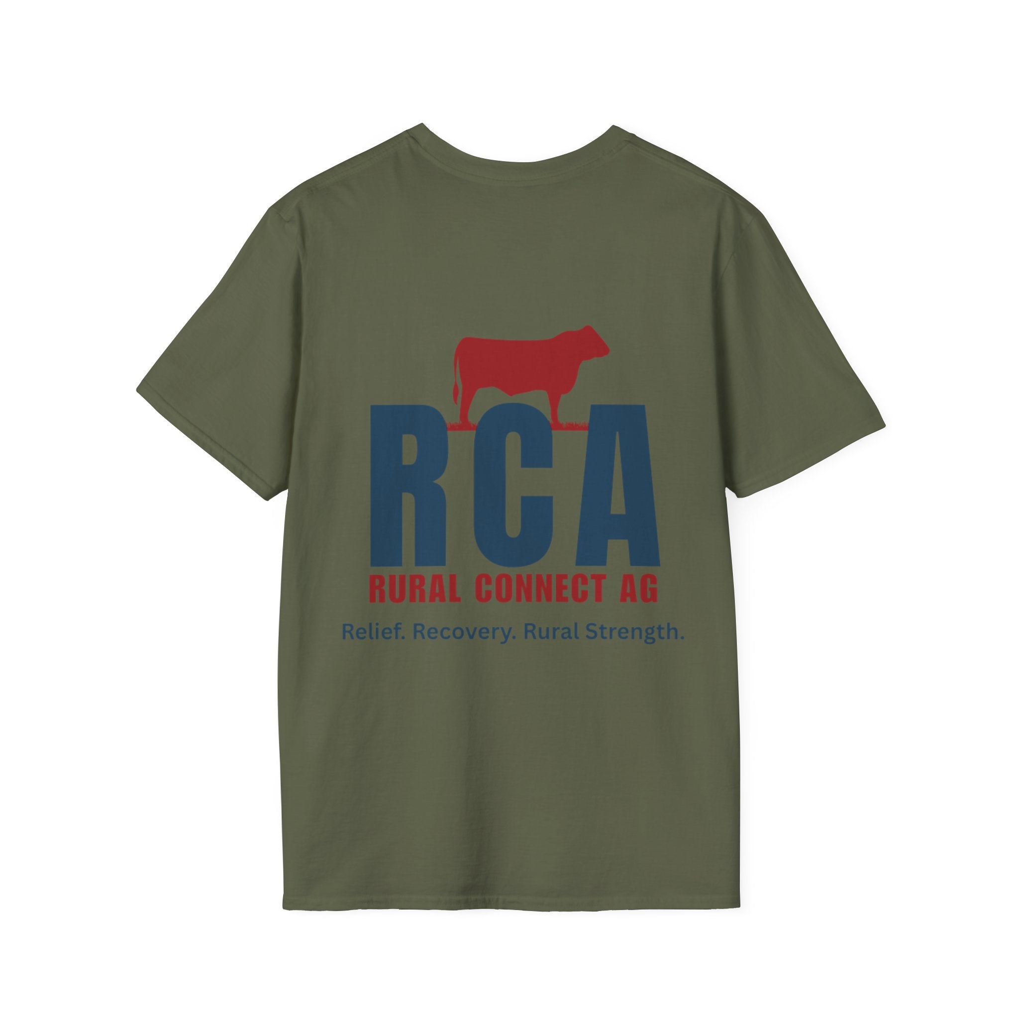 RCA Rural Connect Ag T-Shirt — Relief, Recovery, Unisex soft tee