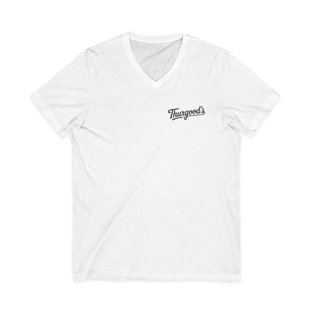 Thurgood’s Farm & Heavy Equipment V‑Neck Tee
