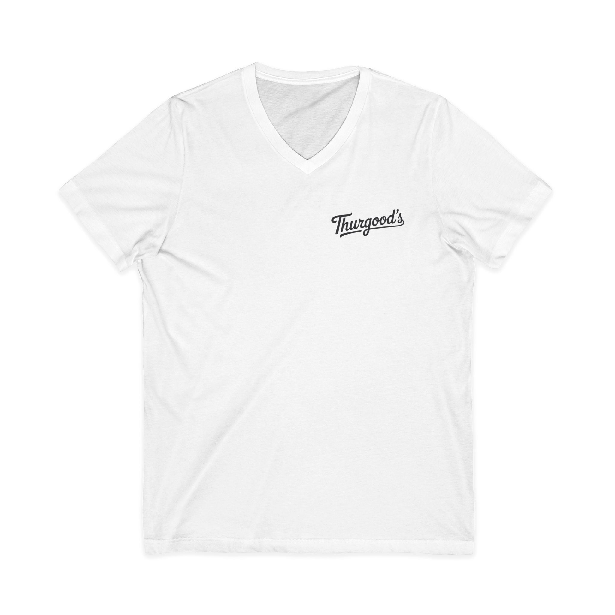 Thurgood’s Farm & Heavy Equipment V‑Neck Tee