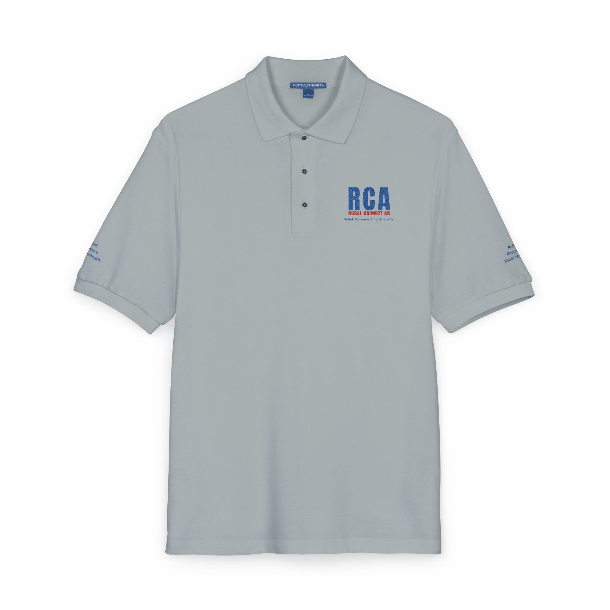 RCA Rural Connect Ag Embroidered Polo Shirt