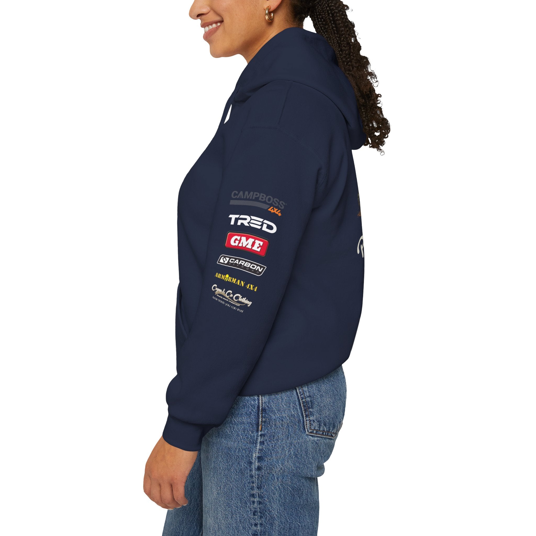 Bribie 4x4 Centre Hoodie — Off‑Road 4x4 Crew Sweatshirt