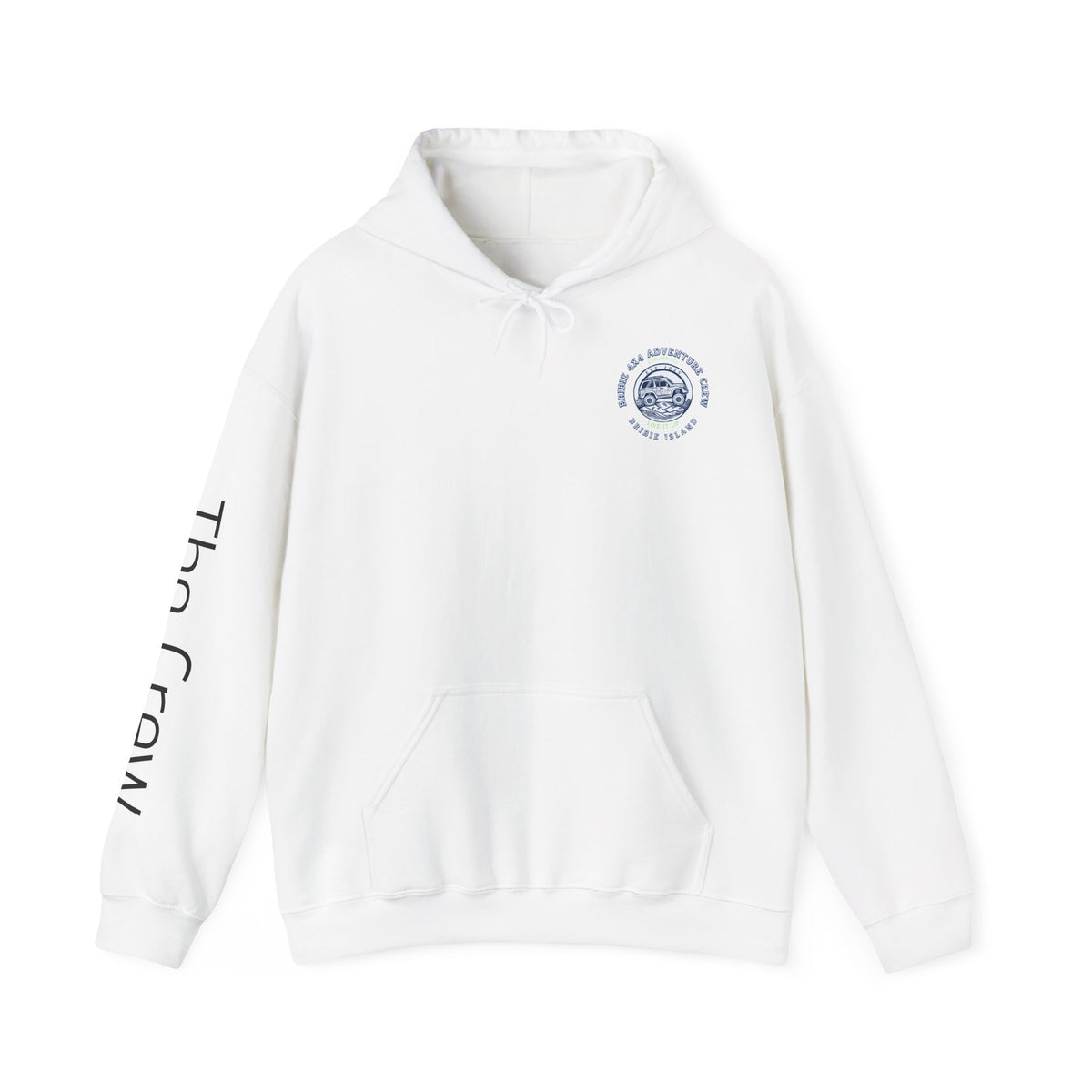 4x4 Adventure Crew Hoodie — Bribie Island Off-Road Jeep Sweatshirt