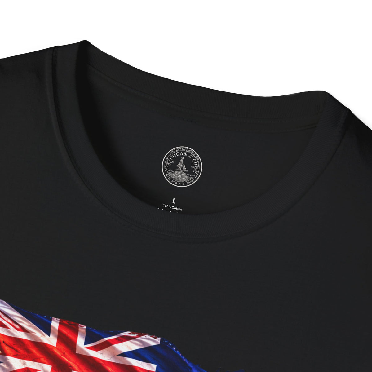 Aussie Aussie Aussie Oi Oi Oi Australian Flag T-Shirt | FRONT PRINT