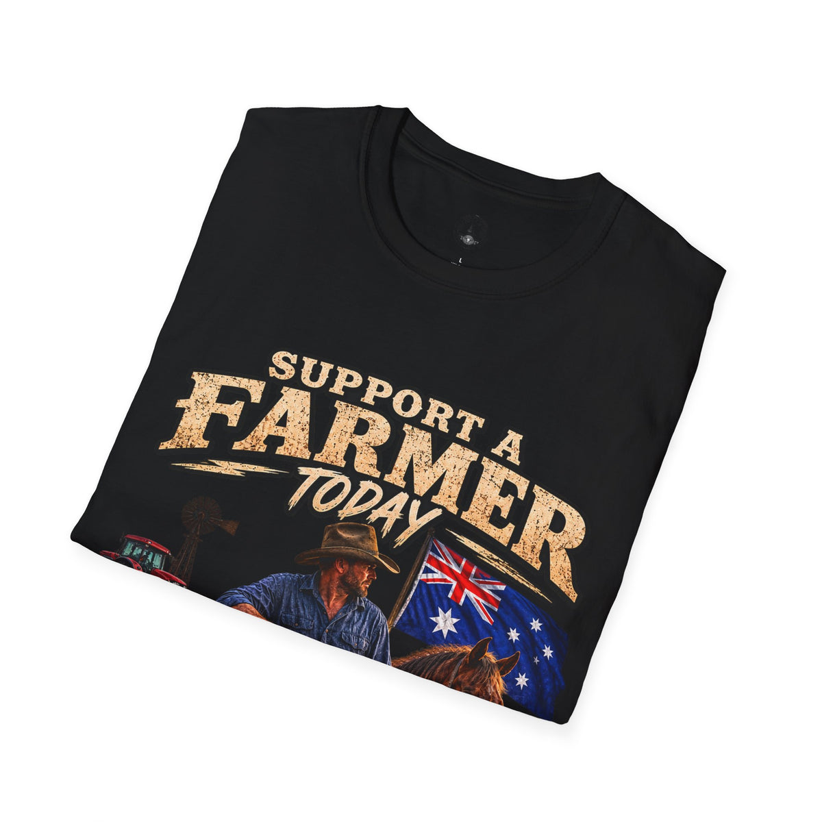 Support a Farmer Today T-Shirt – Australian Farmers Support Shirt