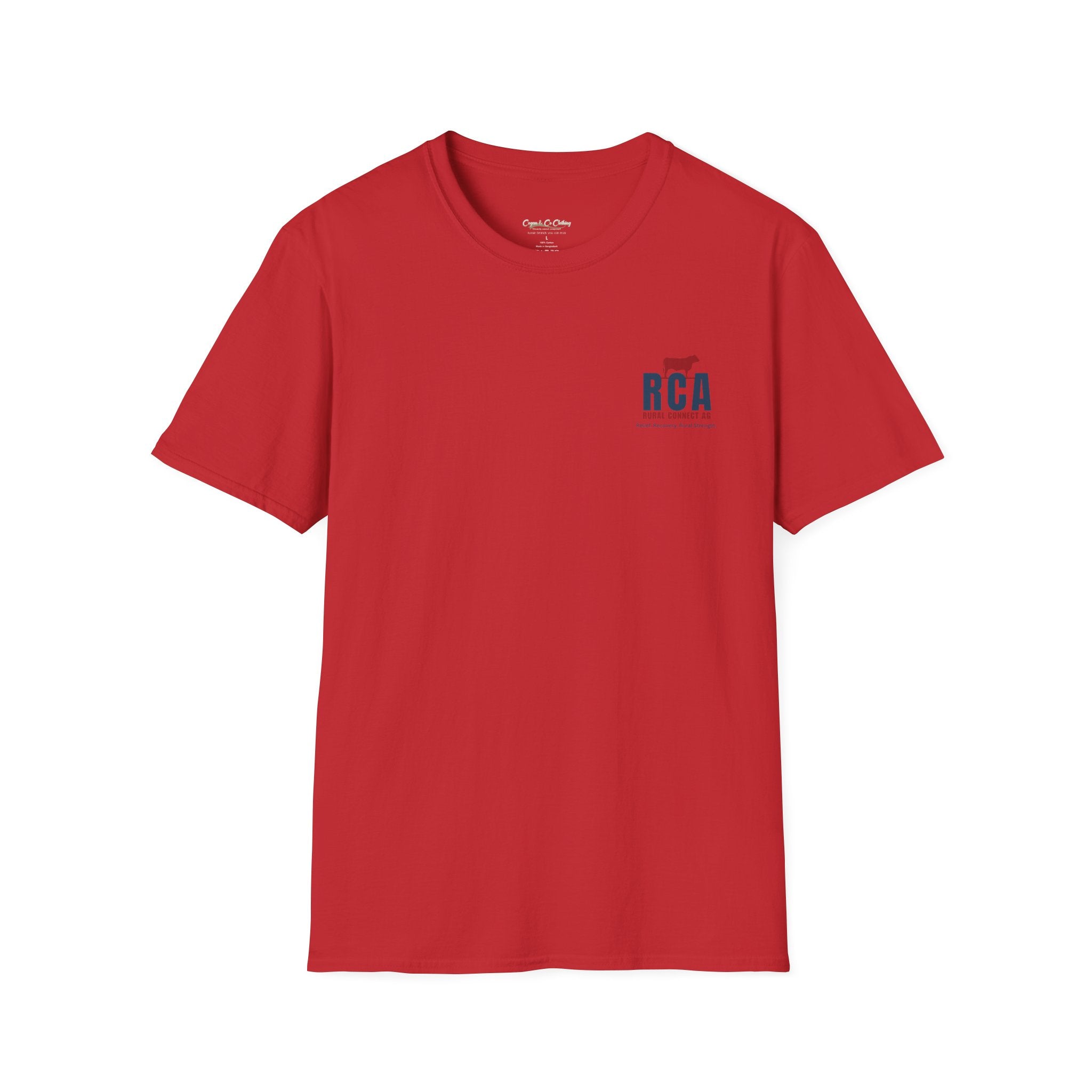 RCA Rural Connect Ag T-Shirt — Relief, Recovery, Unisex soft tee