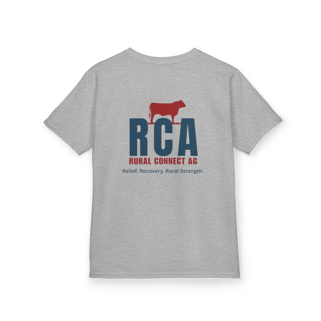 RCA Rural Connect Ag Kids Tee — Farm Rescue & Recovery Youth T‑Shirt
