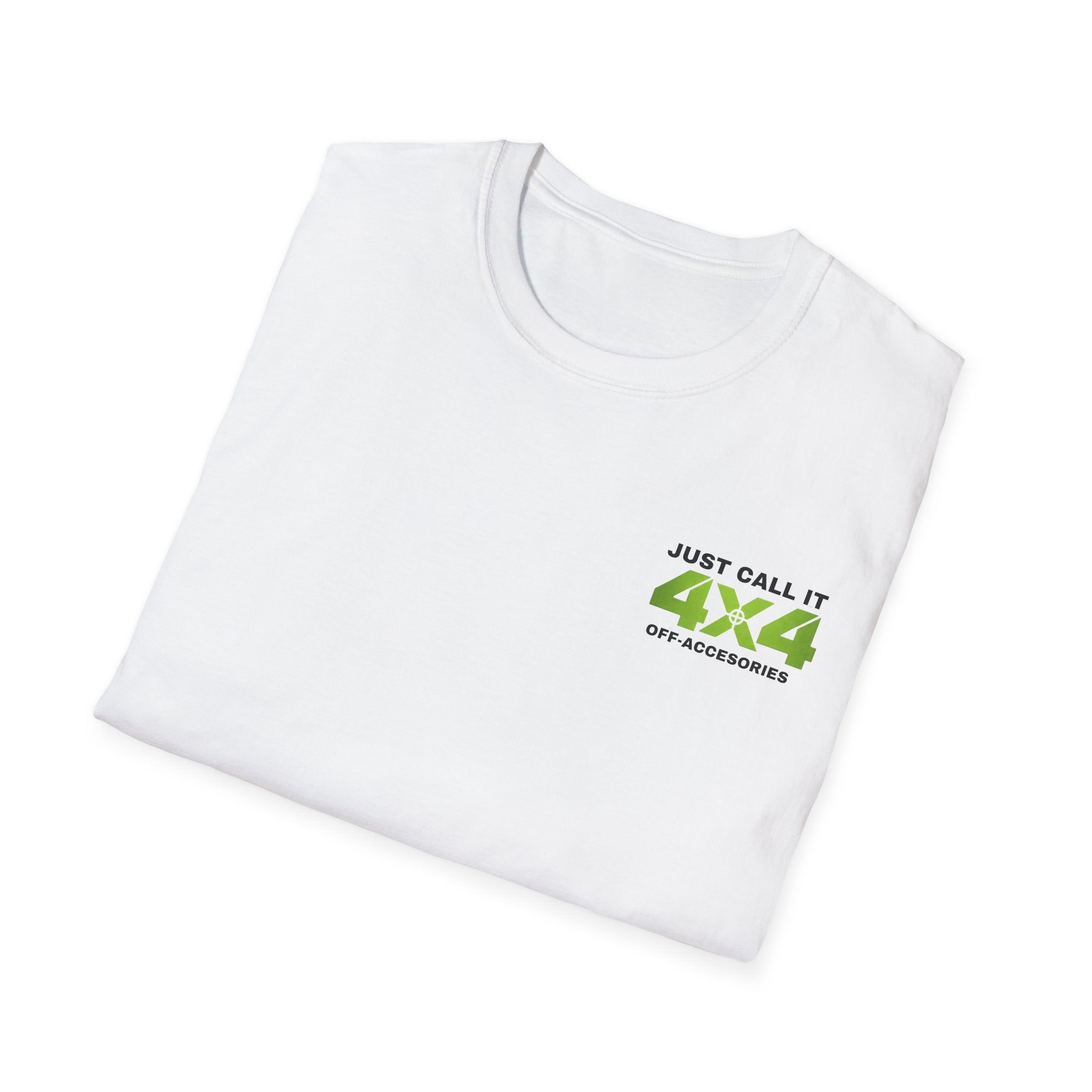 4x4 Off-Road T-Shirt – "Just Call It 4x4" Green Logo 2