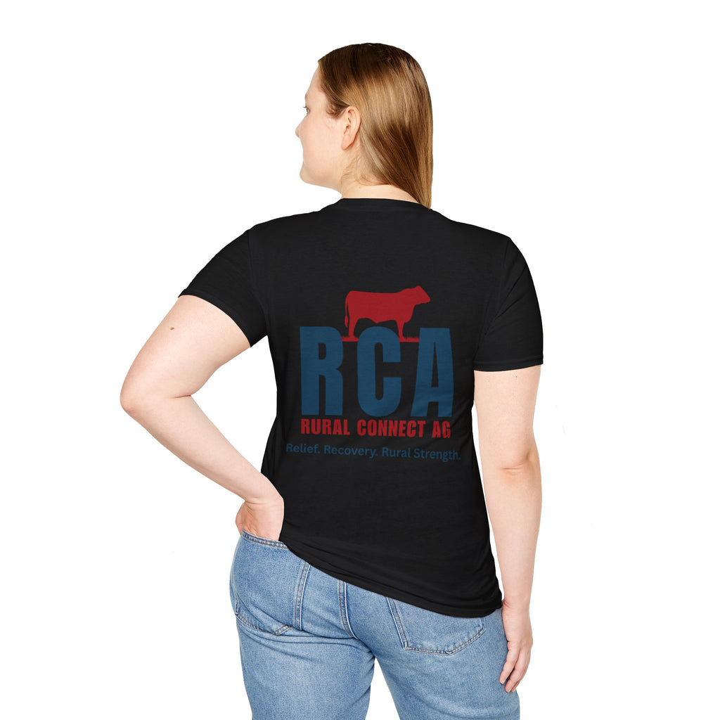 RCA Rural Connect Ag T-Shirt — Relief, Recovery, Unisex soft tee