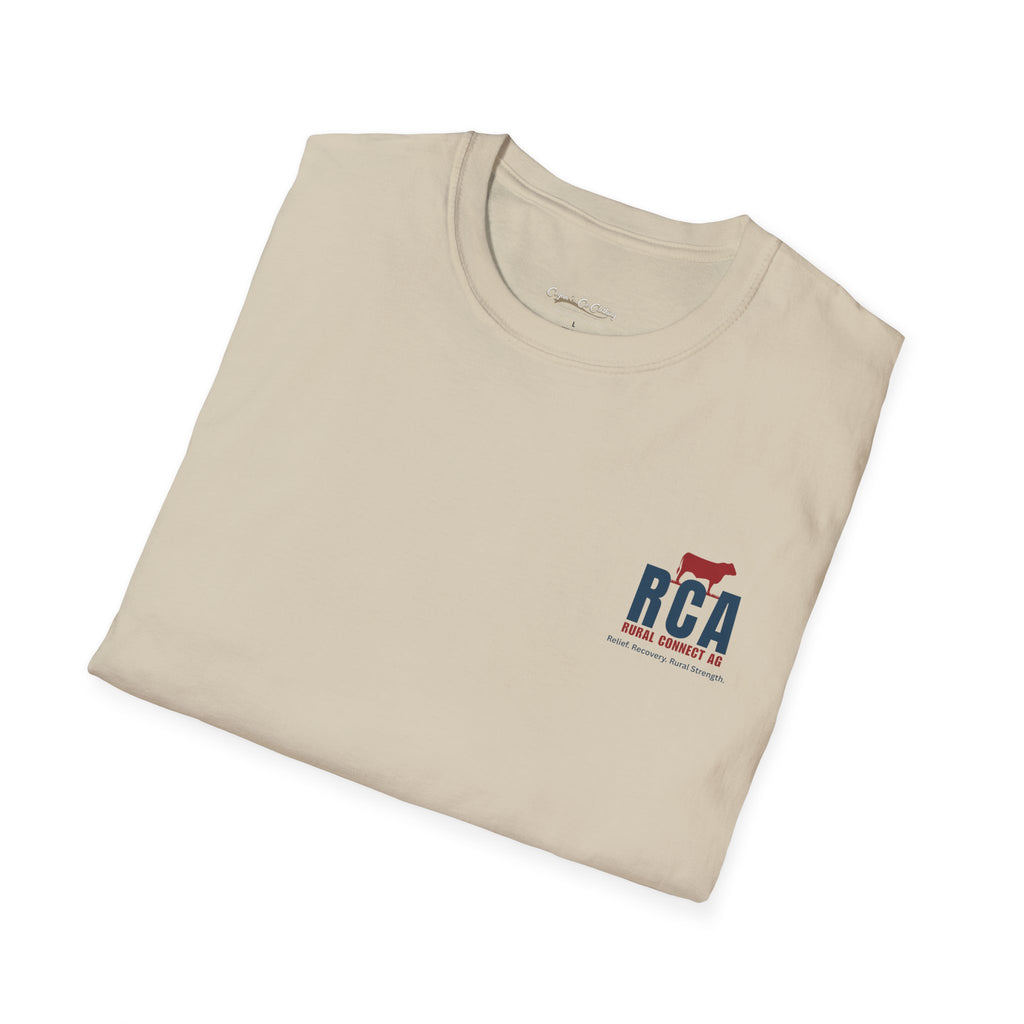RCA Rural Connect Ag T-Shirt — Relief, Recovery, Unisex soft tee