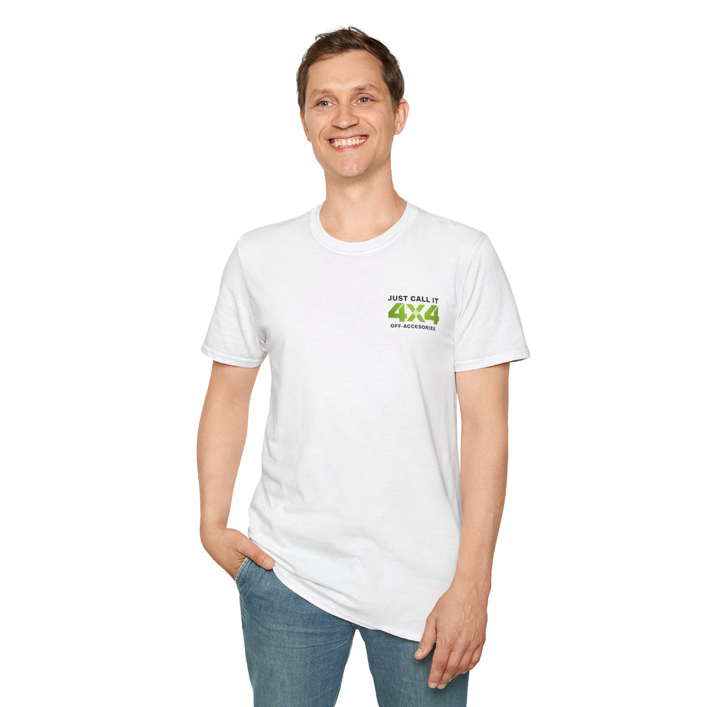4x4 Off-Road T-Shirt – "Just Call It 4x4" Green Logo 2