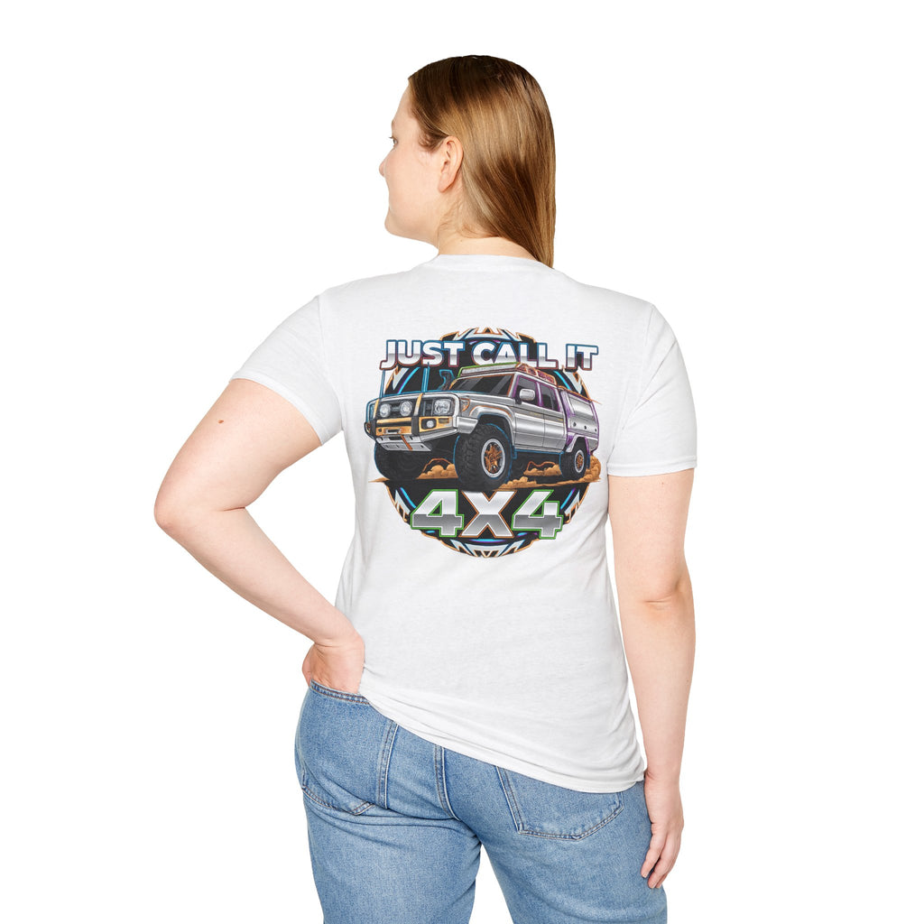 Just Call It 4x4 T-Shirt — Landcruiser 1 soft feel t-shirt