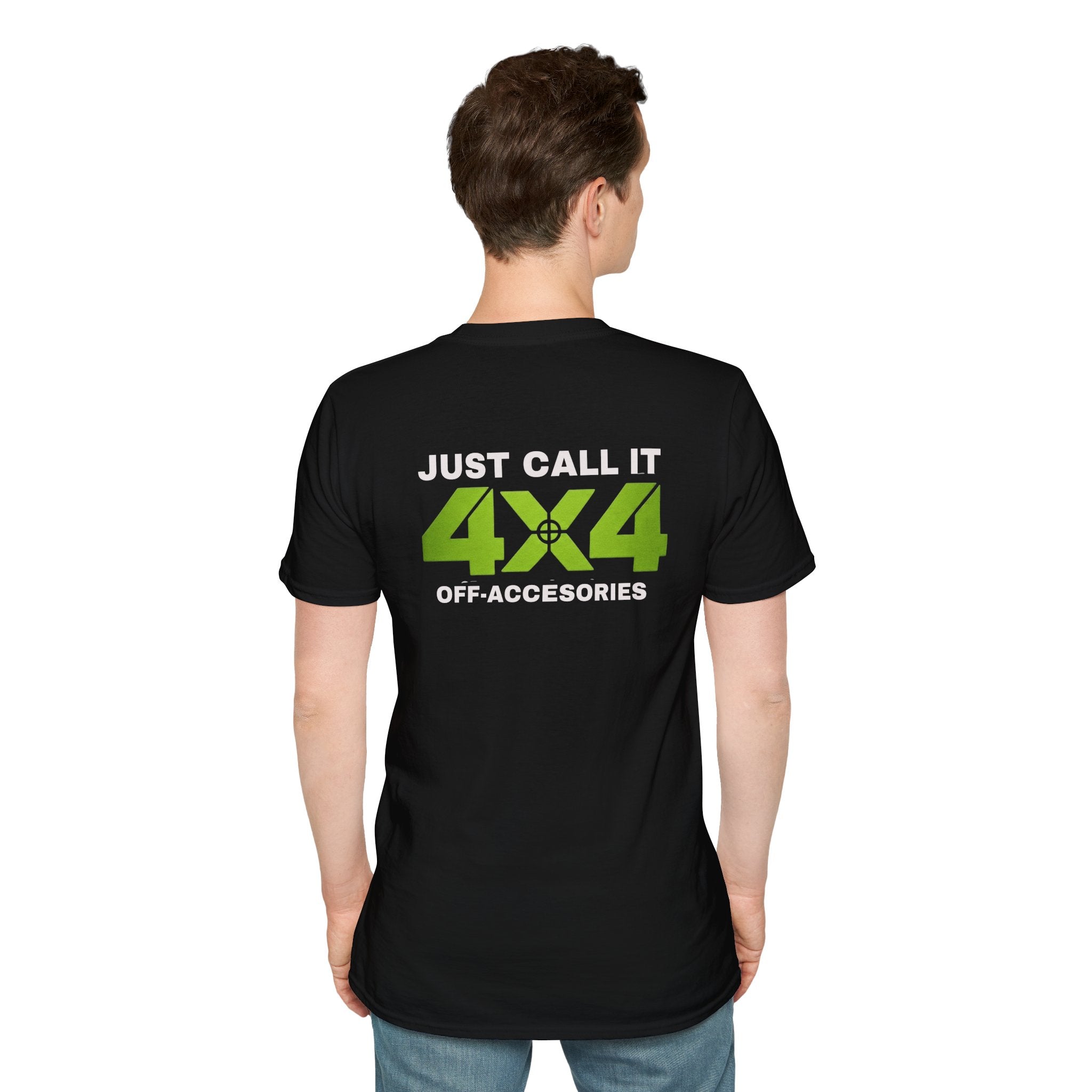 4x4 Off-Road T-Shirt – "Just Call It 4x4" Green Logo 2