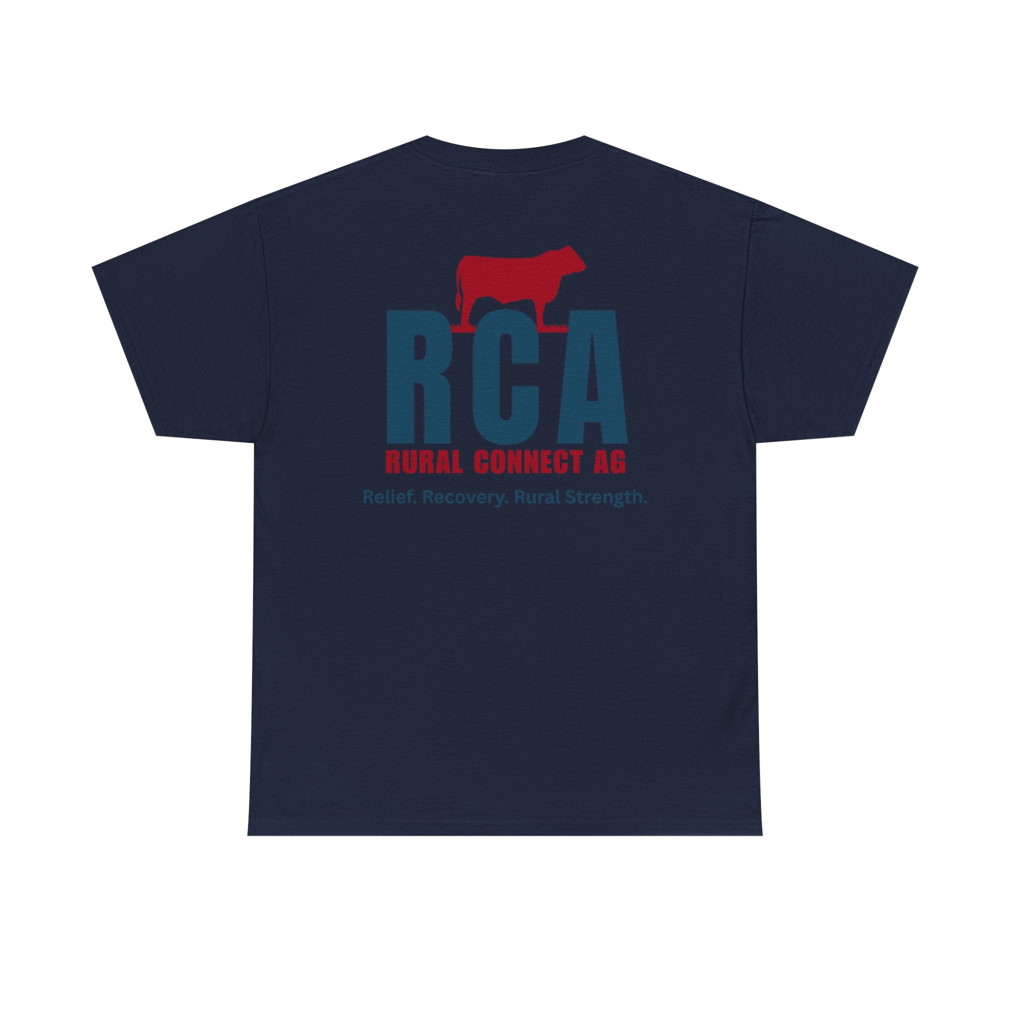 Rural Connect AG Unisex Heavy Cotton Tee - Relief Recovery Rural Strength