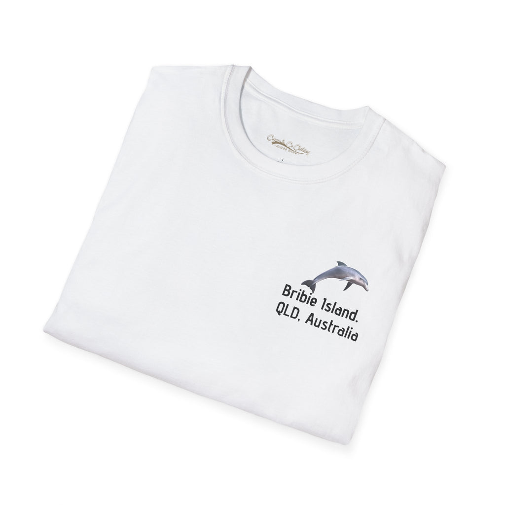 Bribie Island Dolphin/Pelican T-Shirt