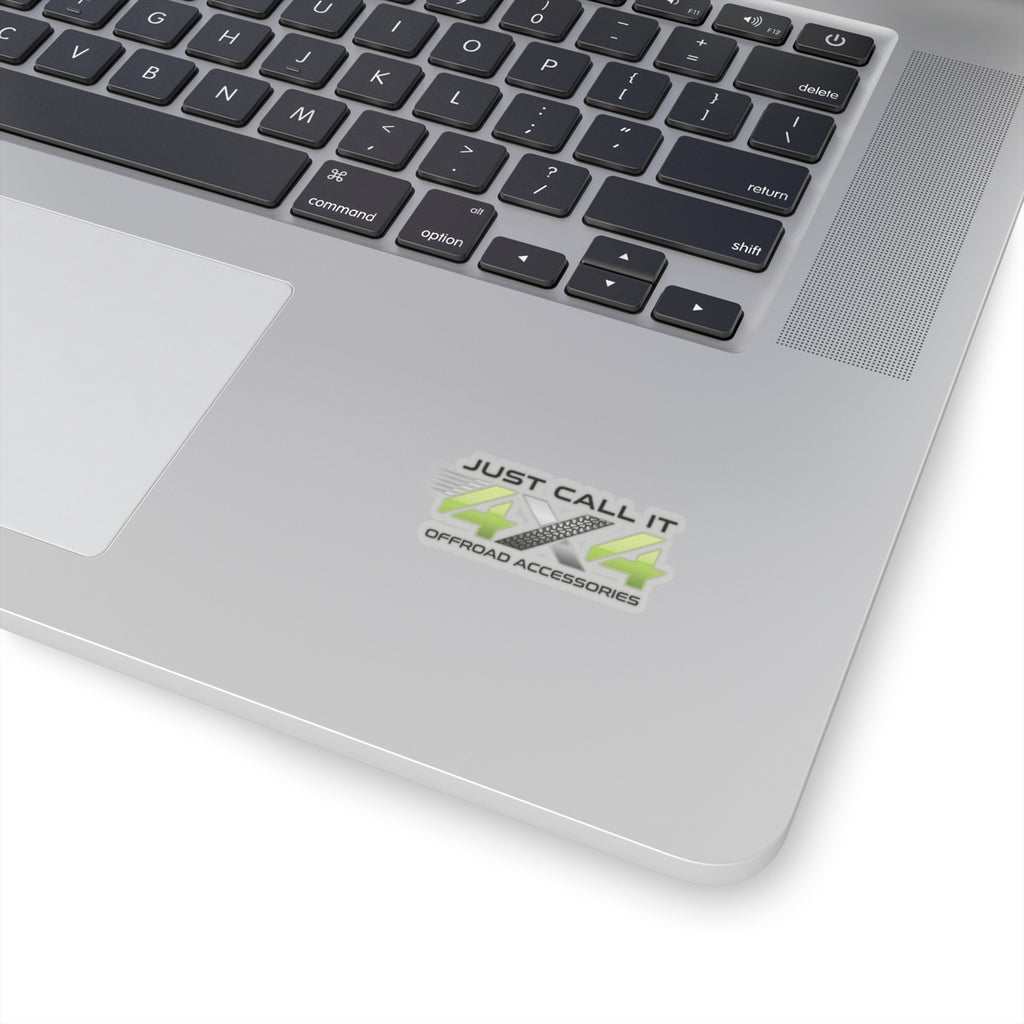 4x4 Offroad Sticker — "Just Call It 4x4" Logo Kiss-Cut