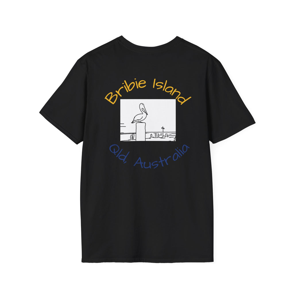 Bribie Island Dolphin/Pelican T-Shirt