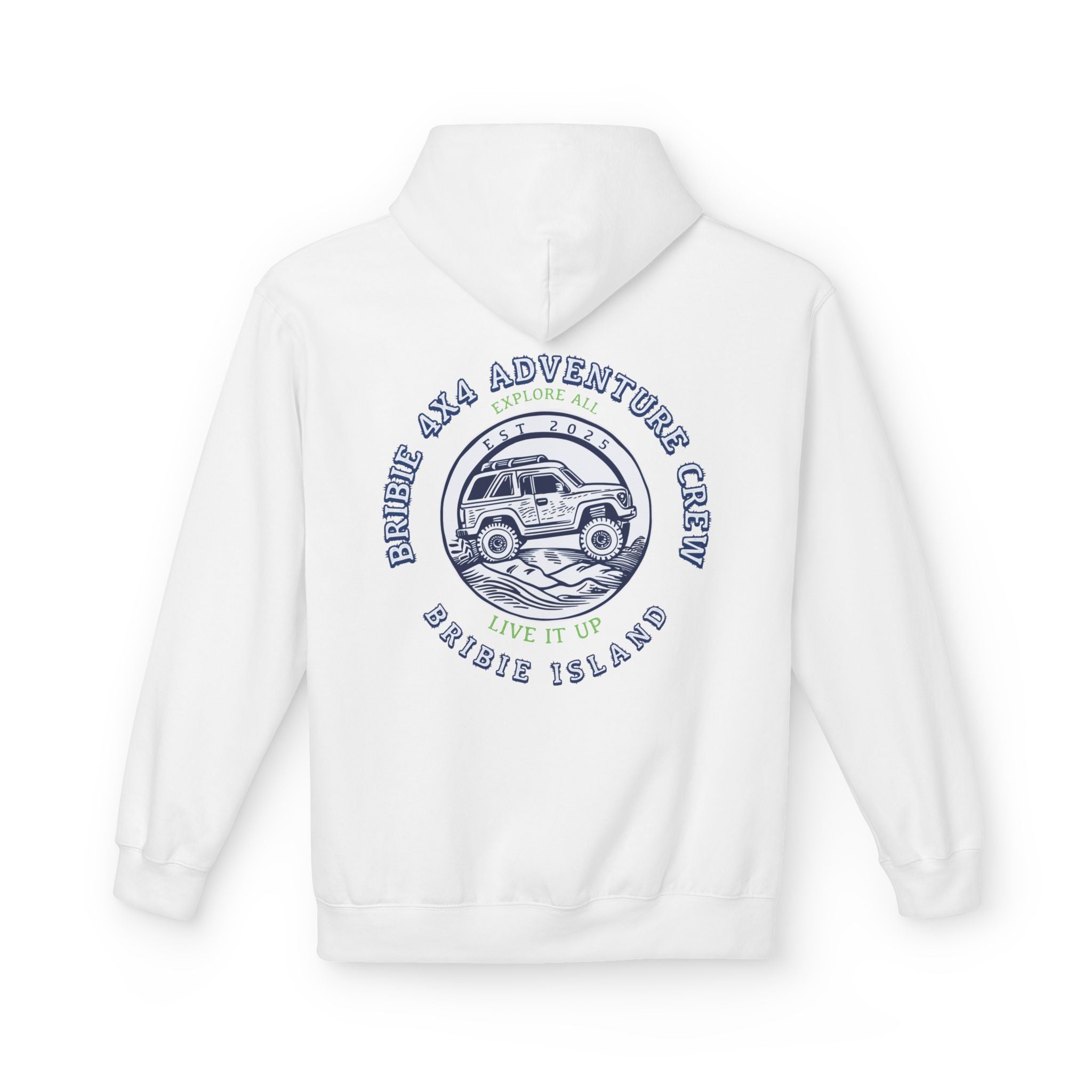 Bribie 4x4 Adventure Hoodie - Basic Hoodie