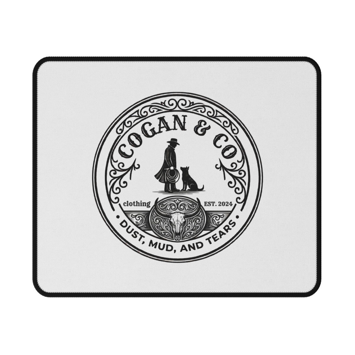 Cogan & Co. 'Dust, Mud, and Tears' Non-Slip Gaming Mouse Pad