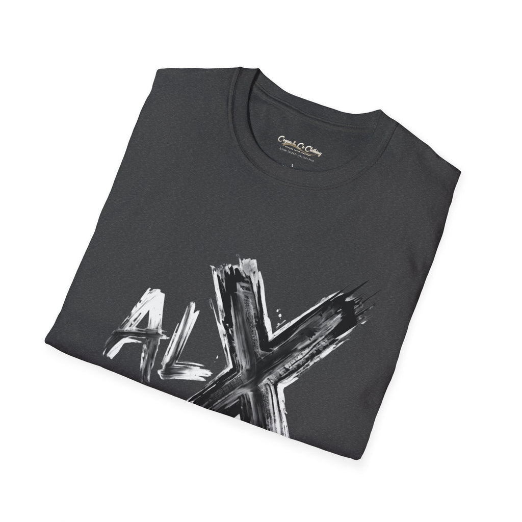 Paint Brush X T‑Shirt — Name "Alex" Graphic Tee