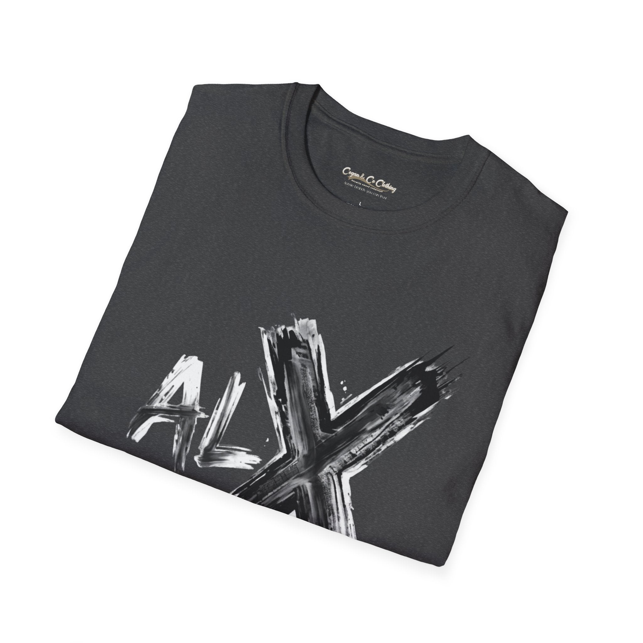Paint Brush X T‑Shirt — Name "Alex" Graphic Tee