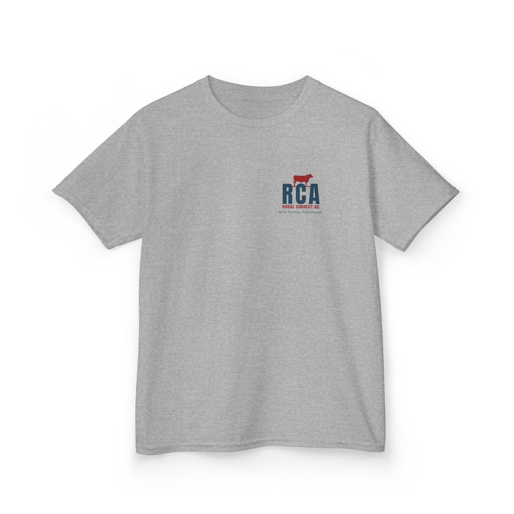 RCA Rural Connect Ag Kids Tee — Farm Rescue & Recovery Youth T‑Shirt