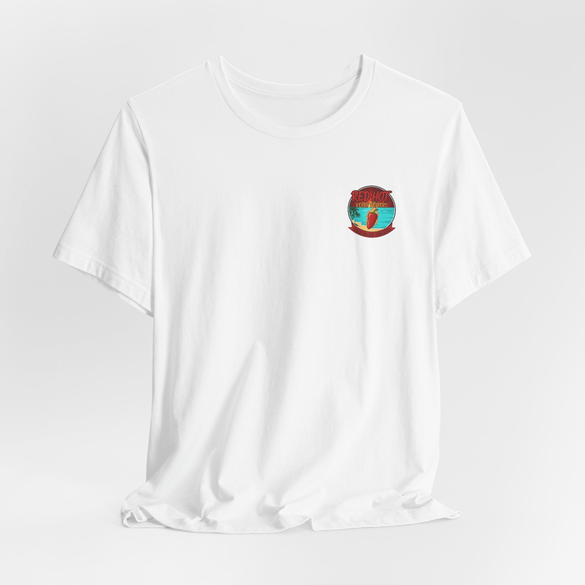 Red Hot Kerry Peppers Beach Tee —  Graphic T-Shirt