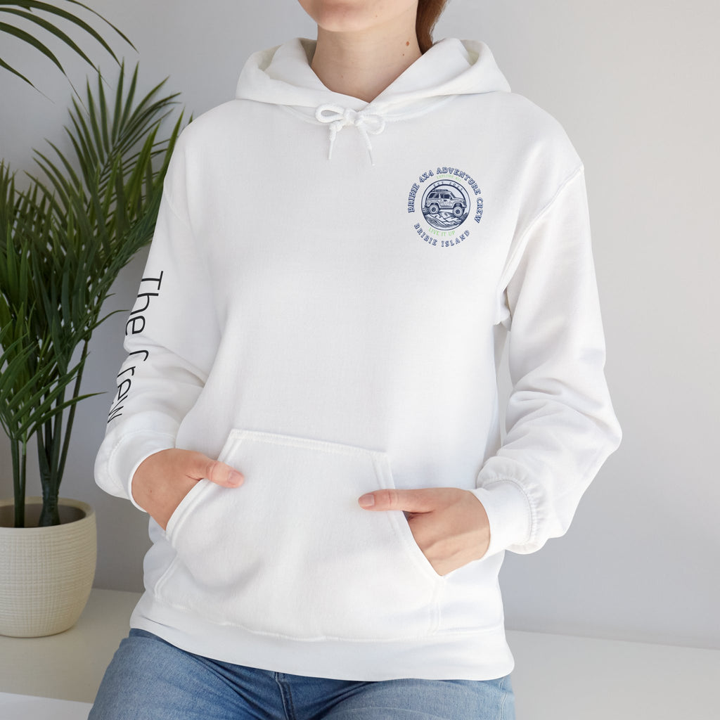 4x4 Adventure Crew Hoodie — Bribie Island Off-Road Jeep Sweatshirt