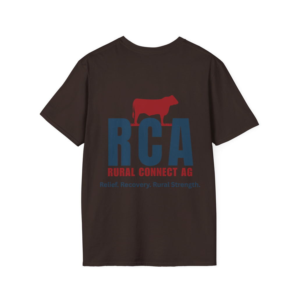 RCA Rural Connect Ag T-Shirt — Relief, Recovery, Unisex soft tee