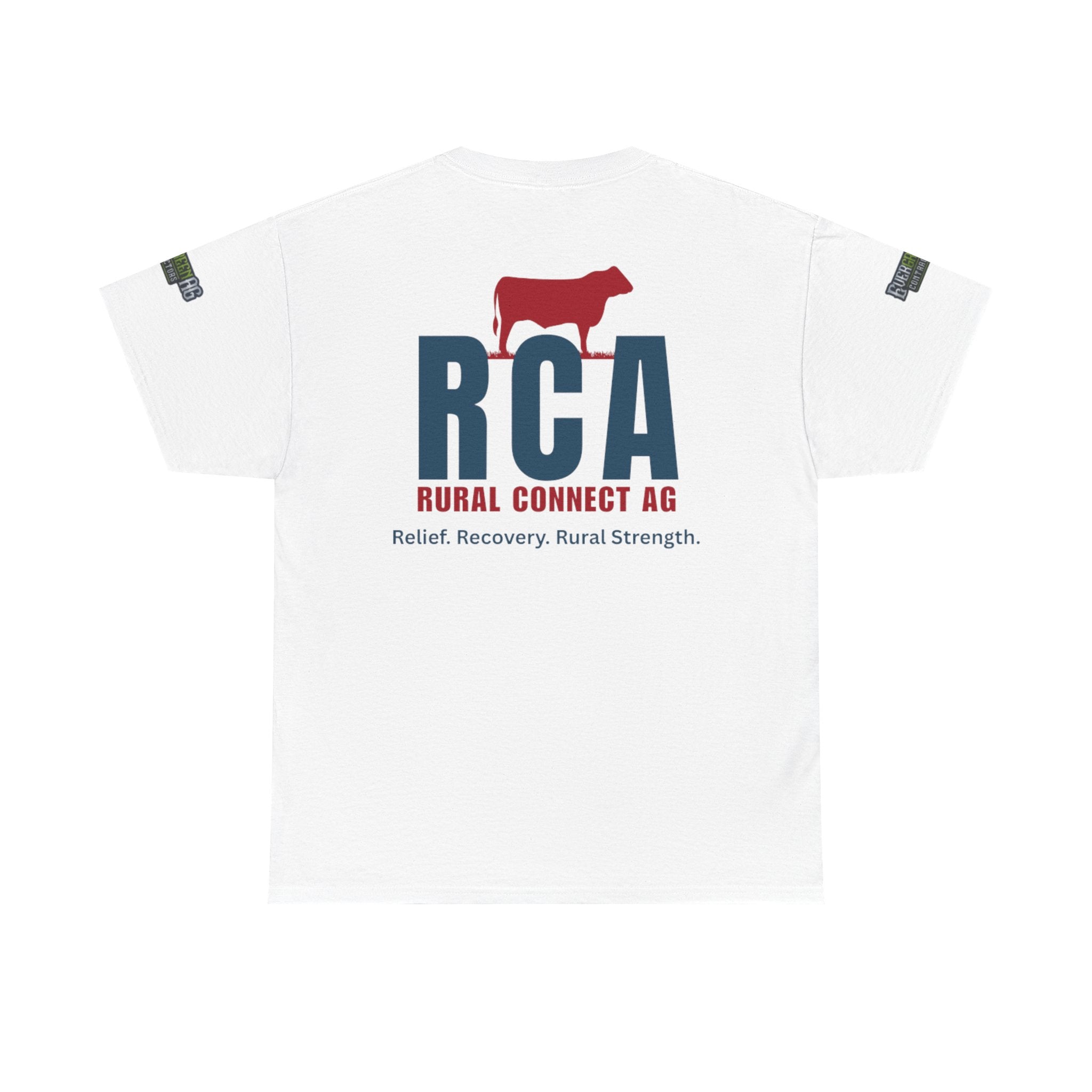 RCA Rural Connect AG Unisex Heavy Cotton Tee - Relief Recovery Rural Strength