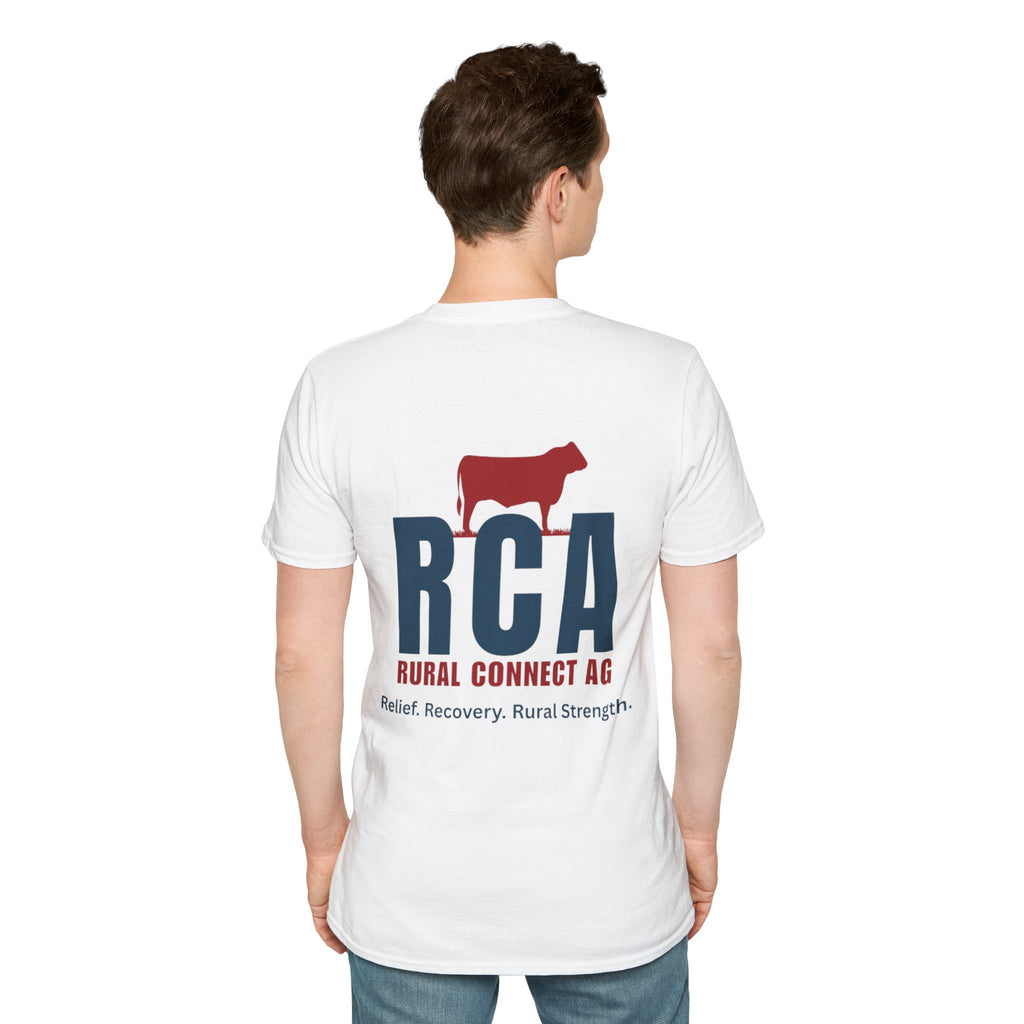 RCA Rural Connect Ag T-Shirt — Relief, Recovery, Unisex soft tee