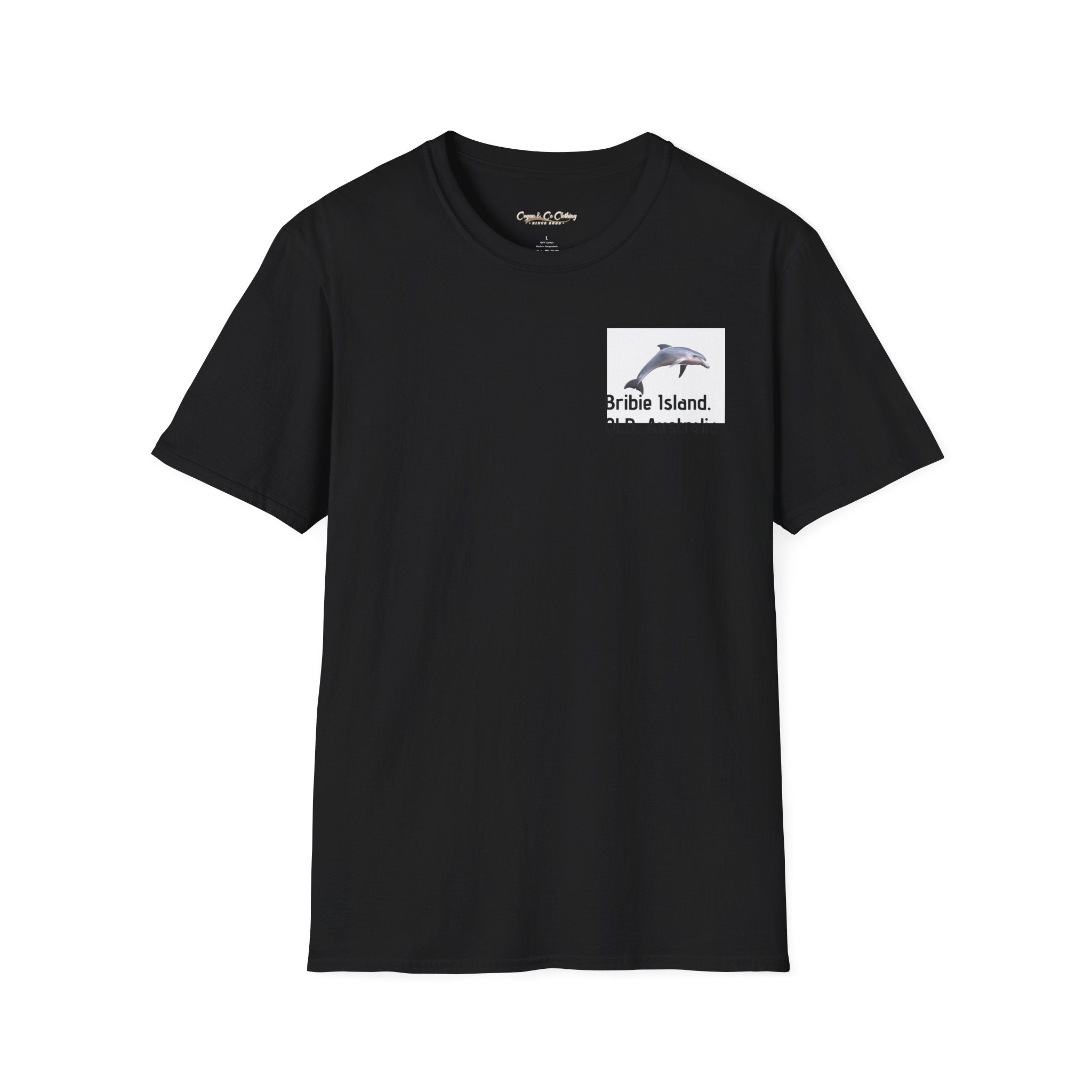 Bribie Island Dolphin/Pelican T-Shirt