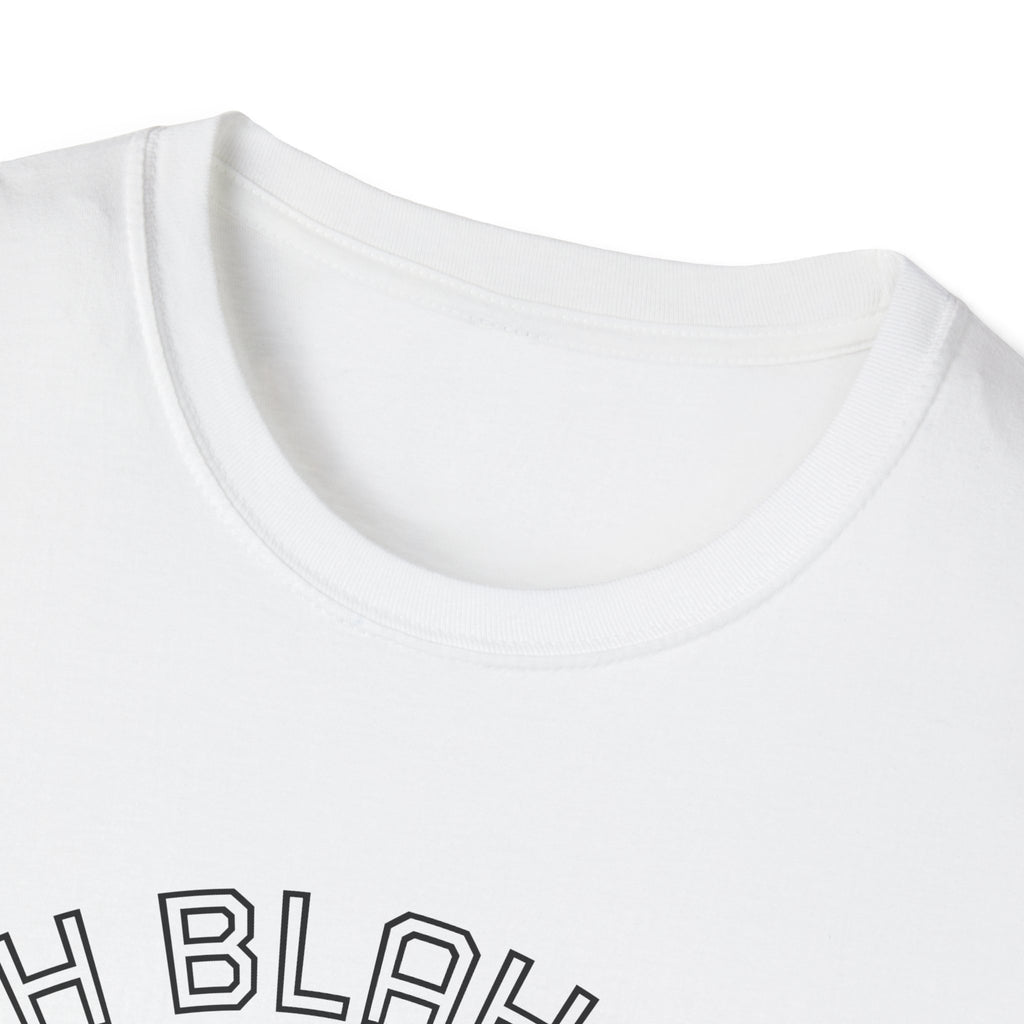 Bla Bla Bla Tee — Minimalist Graphic T-Shirt