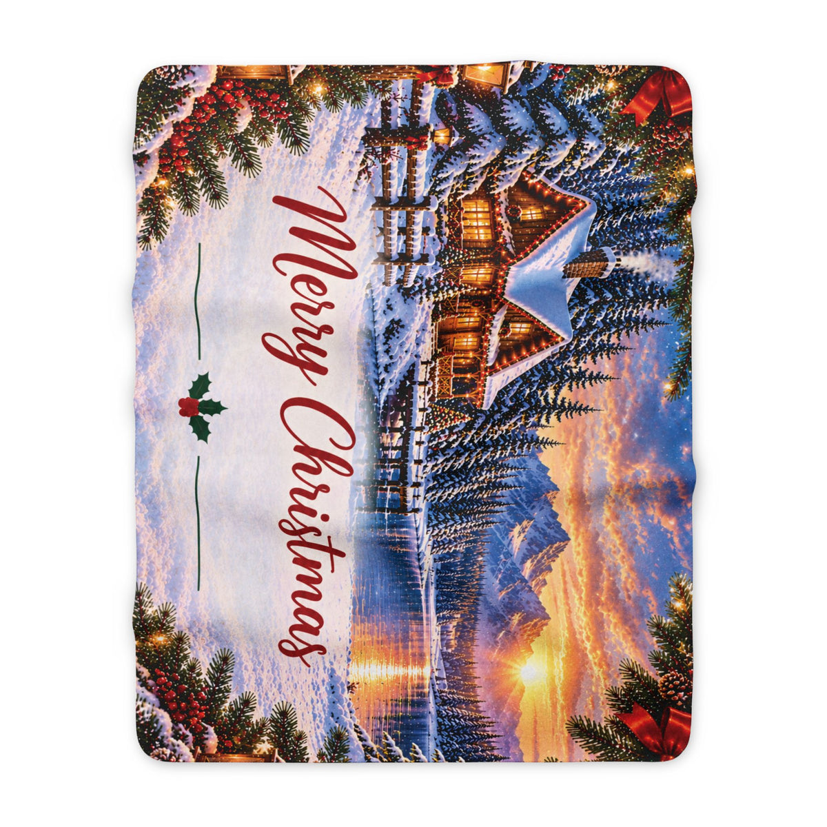 Deluxe Sherpa Fleece Blanket