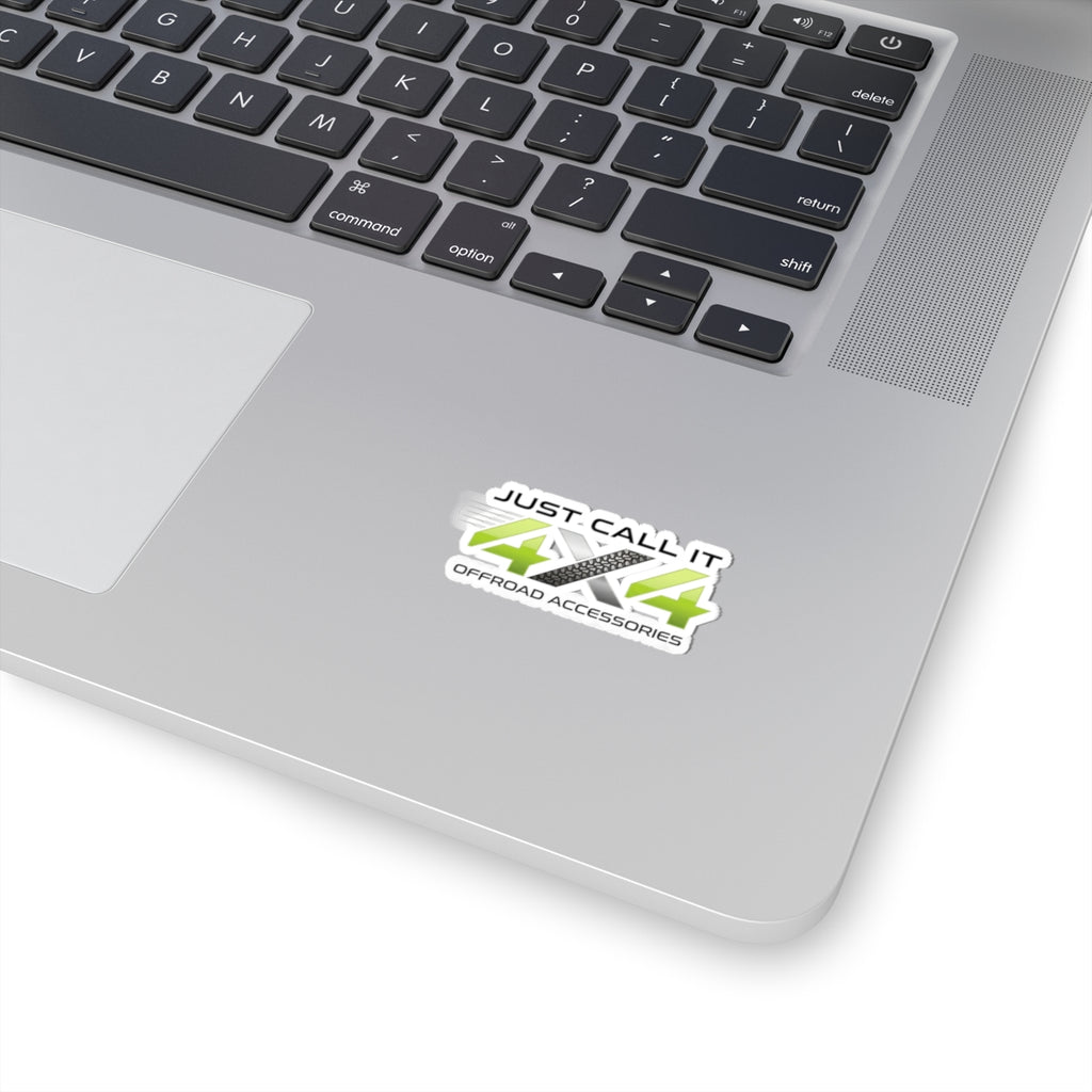 4x4 Offroad Sticker — "Just Call It 4x4" Logo Kiss-Cut