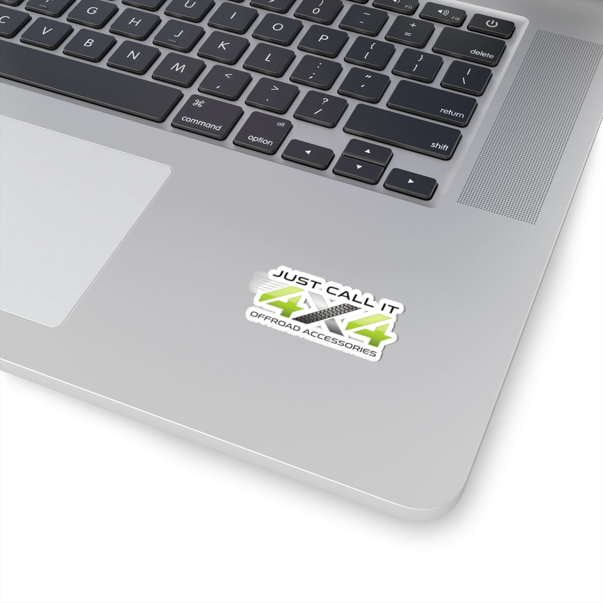 4x4 Offroad Sticker — "Just Call It 4x4" Logo Kiss-Cut