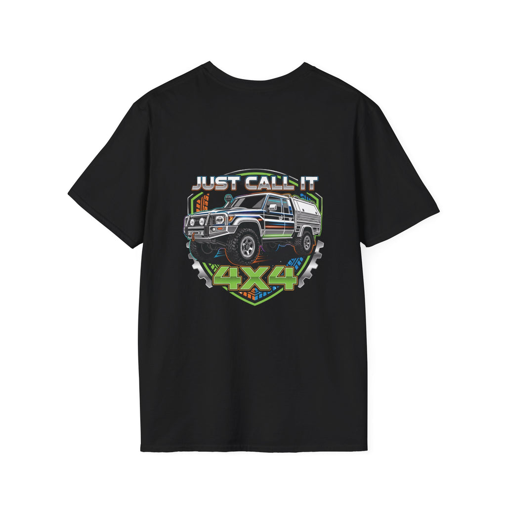 4x4 Offroad Logo T-Shirt — “Just Call It 4x4” Casual Tee