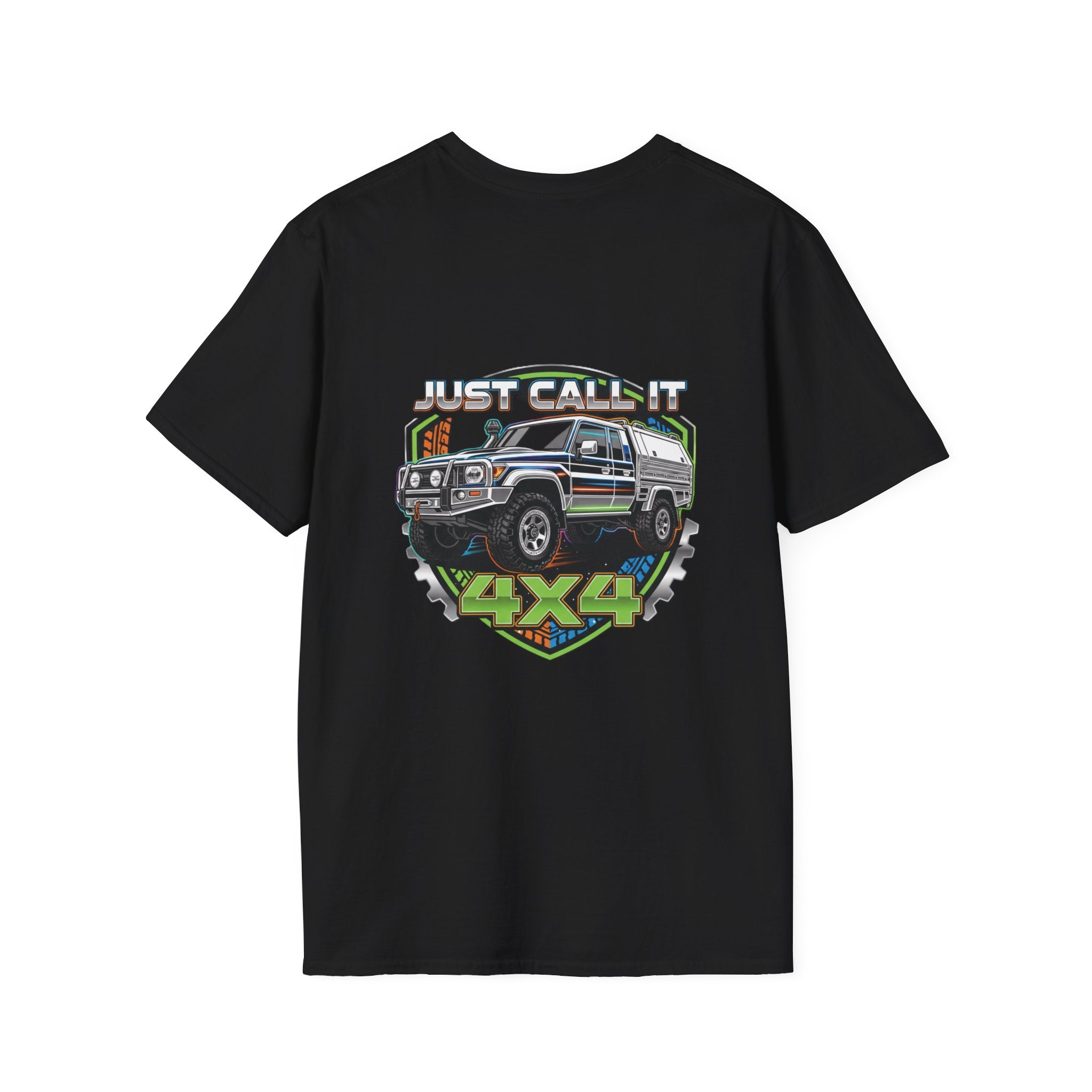 4x4 Offroad Logo T-Shirt — “Just Call It 4x4” Casual Tee