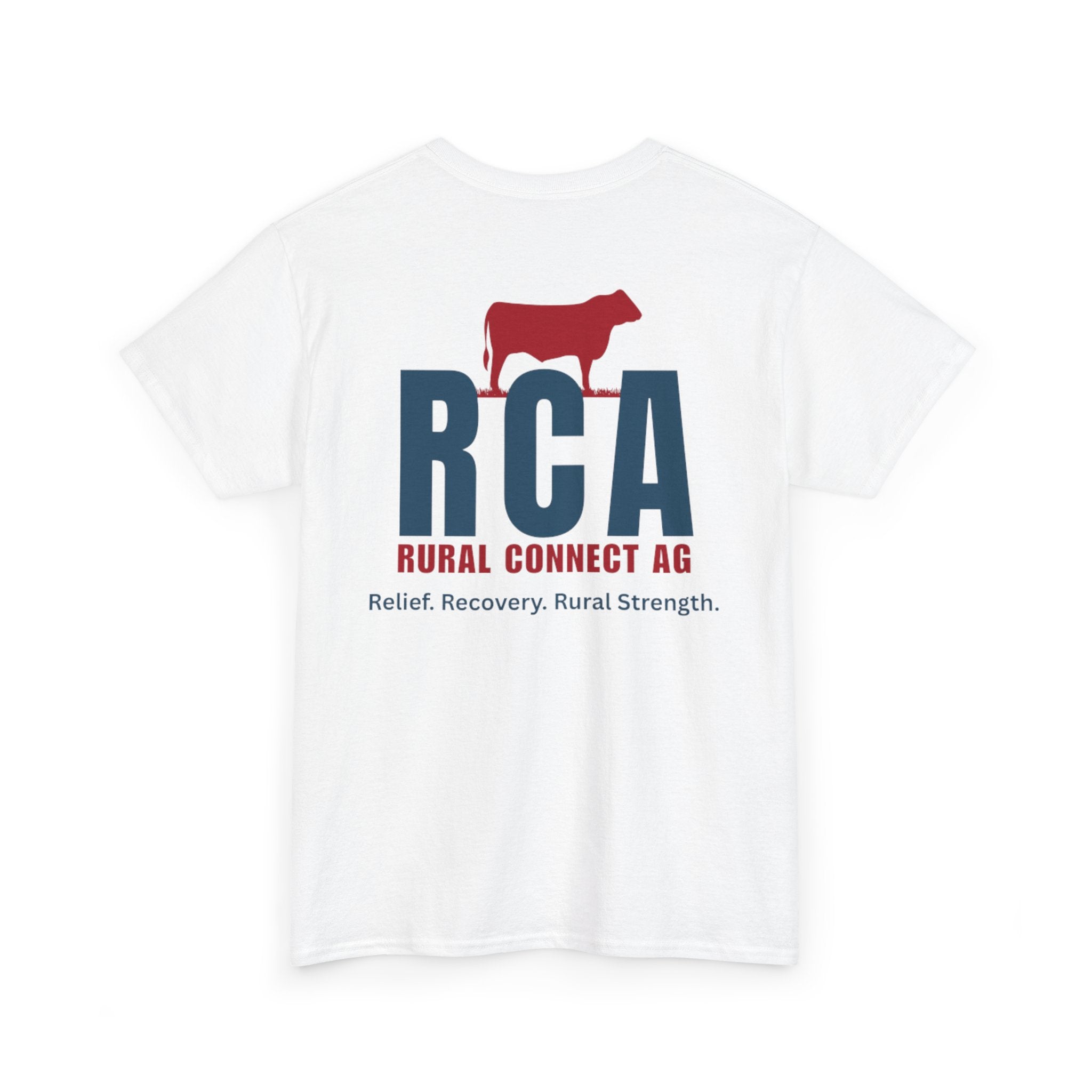 Rural Connect AG Unisex Heavy Cotton Tee - Relief Recovery Rural Strength