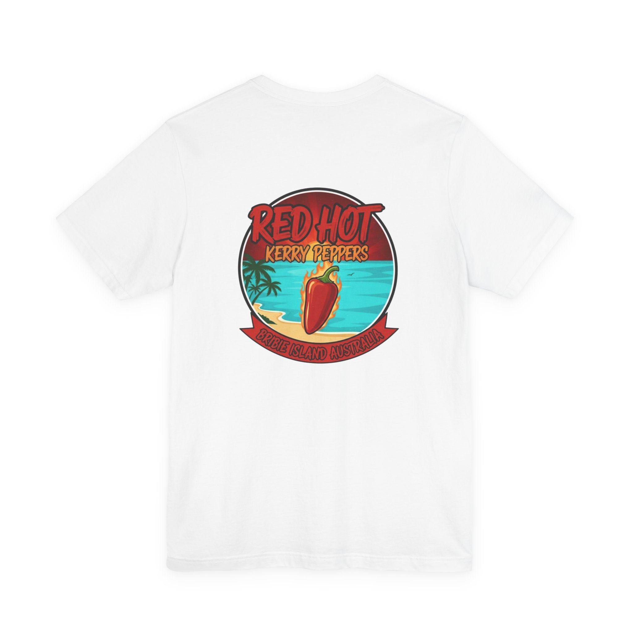 Red Hot Kerry Peppers Beach Tee —  Graphic T-Shirt