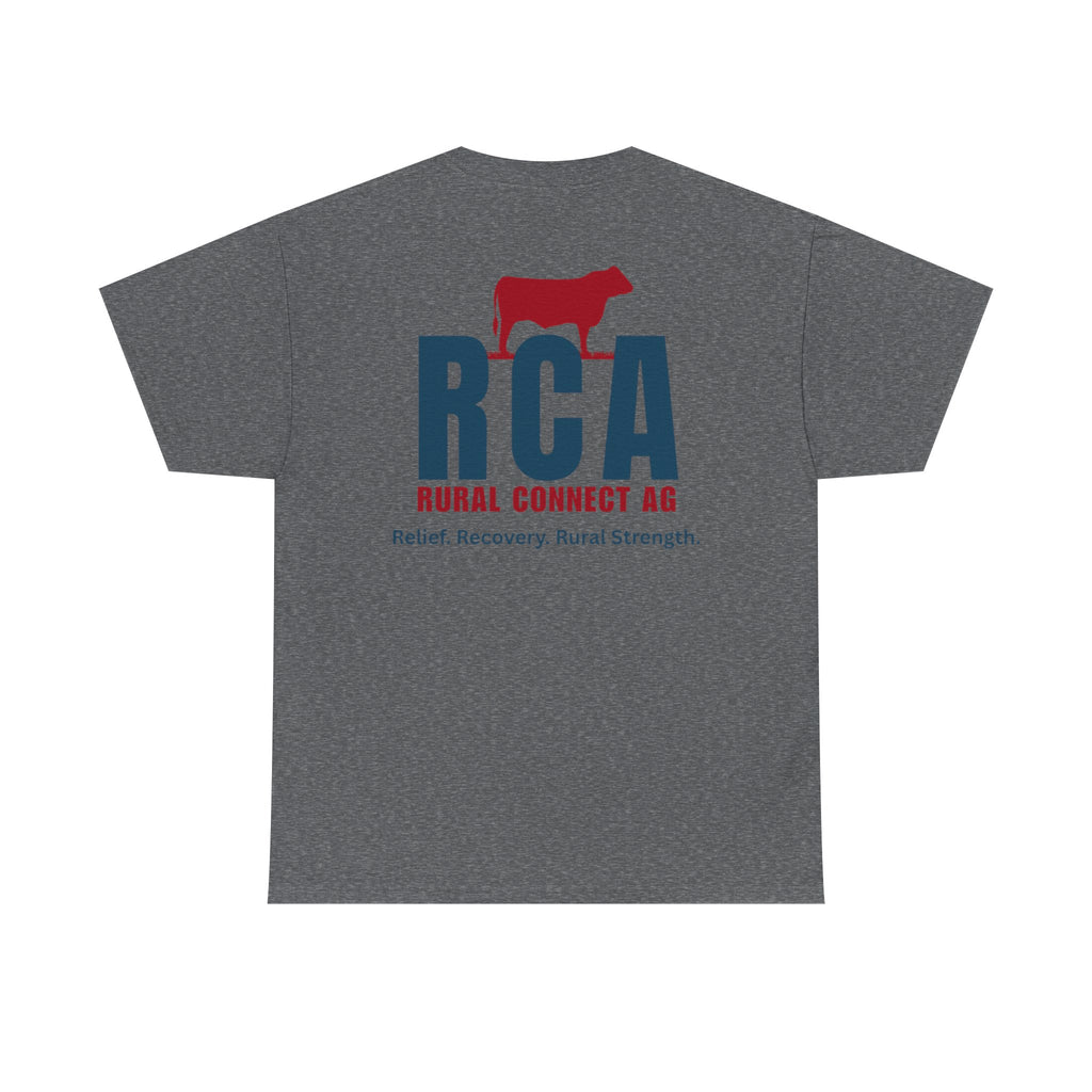 Rural Connect AG Unisex Heavy Cotton Tee - Relief Recovery Rural Strength